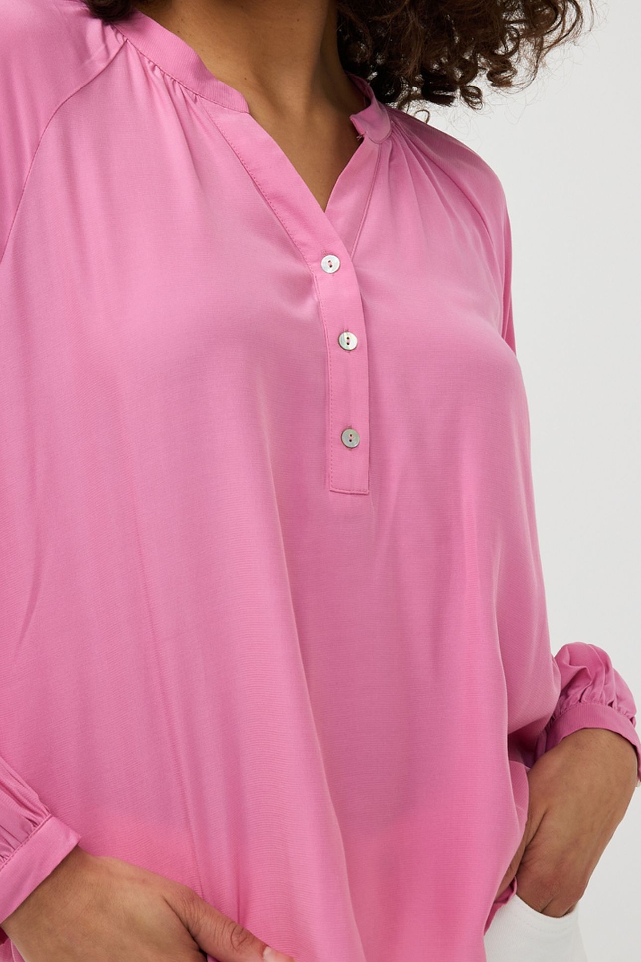 BLOUSE R-NECK RAGLAN ROSE 8
