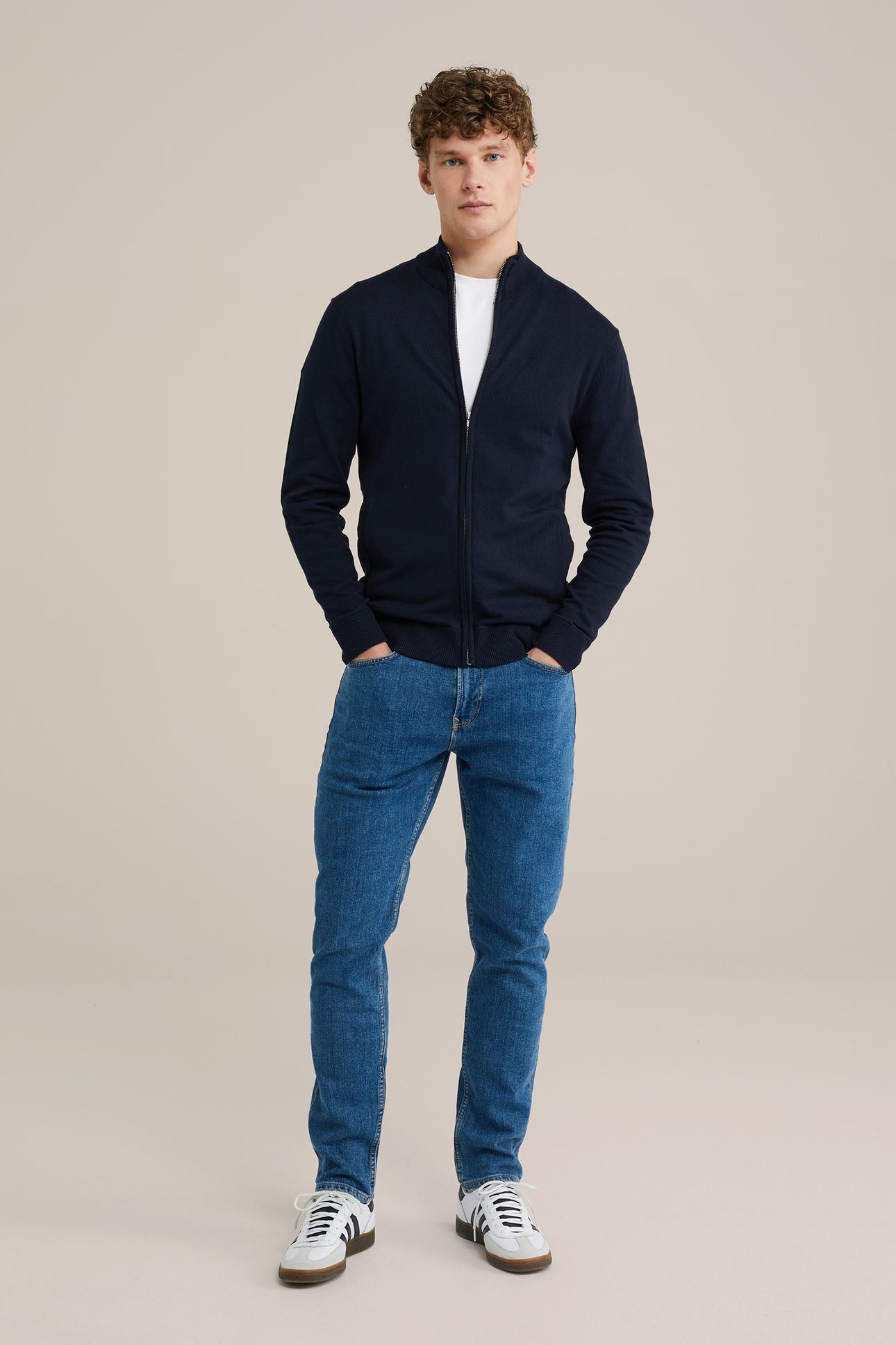 CARDIGAN DARK BLUE 2