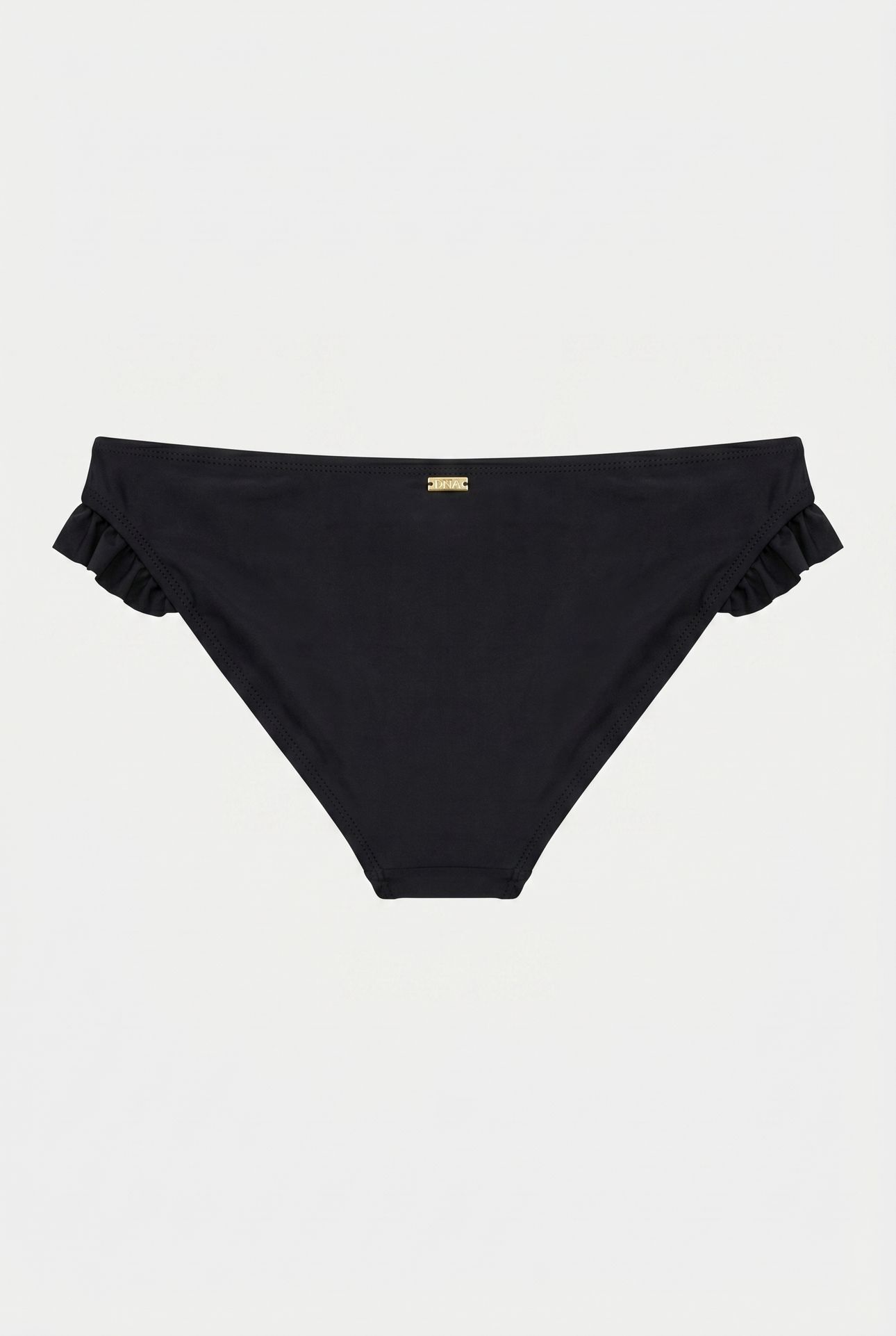 CLASSIC RUFFLE BIKINI BOTTOM BLACK 3