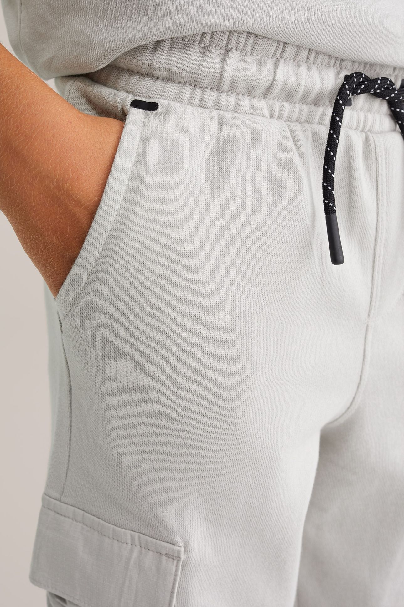 JOGGING PANTS LIGHT GREY 5