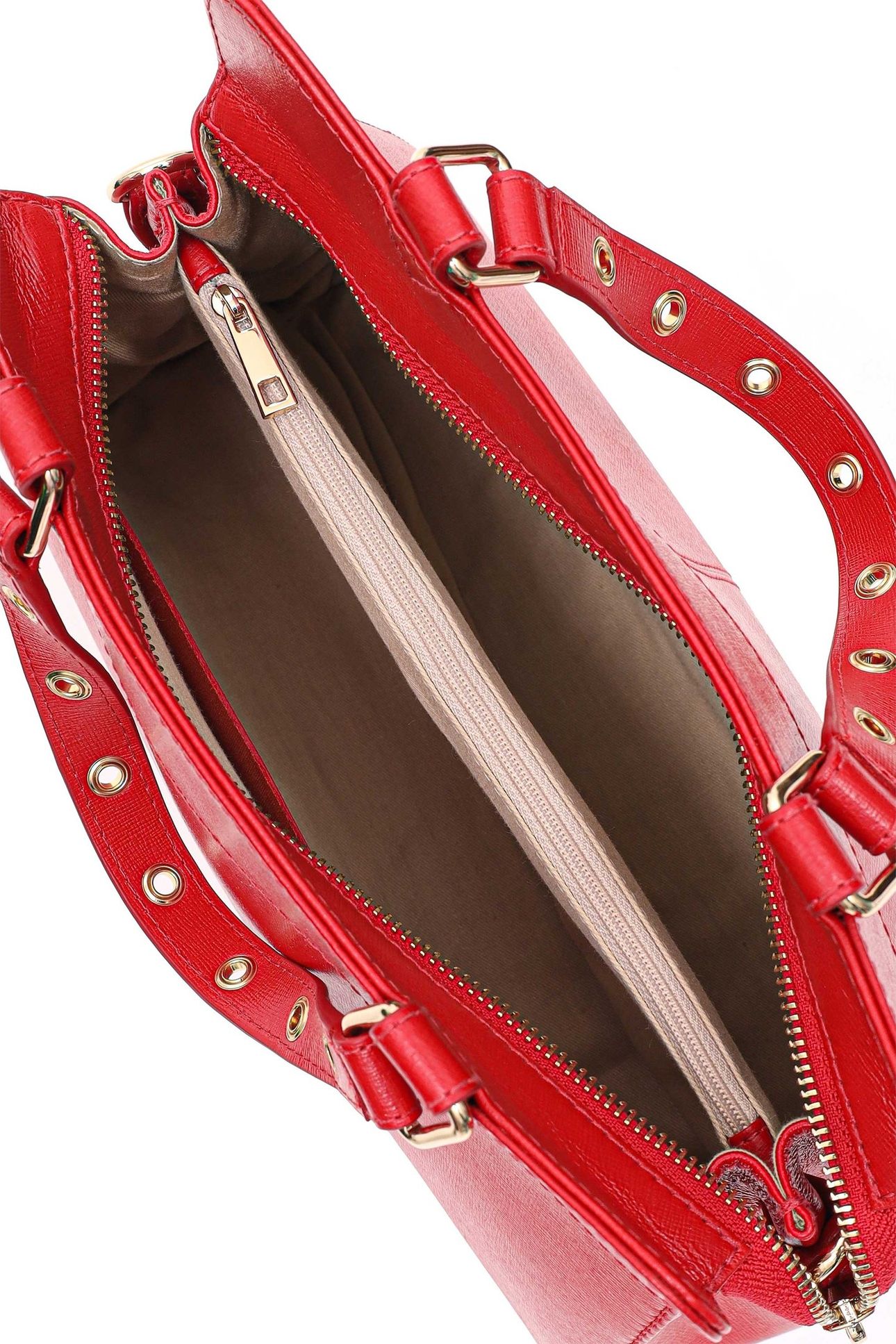 CHER 2 FLORENCE BRIGHT RED W. GOLD 4