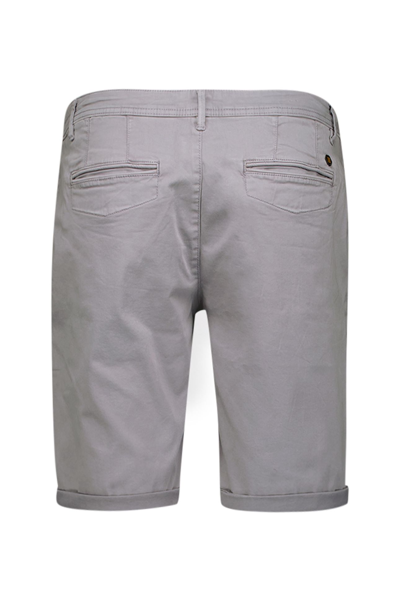 SHORT CHINO GARMENT DYED TWILL STRETCH WASHED BLUE 5