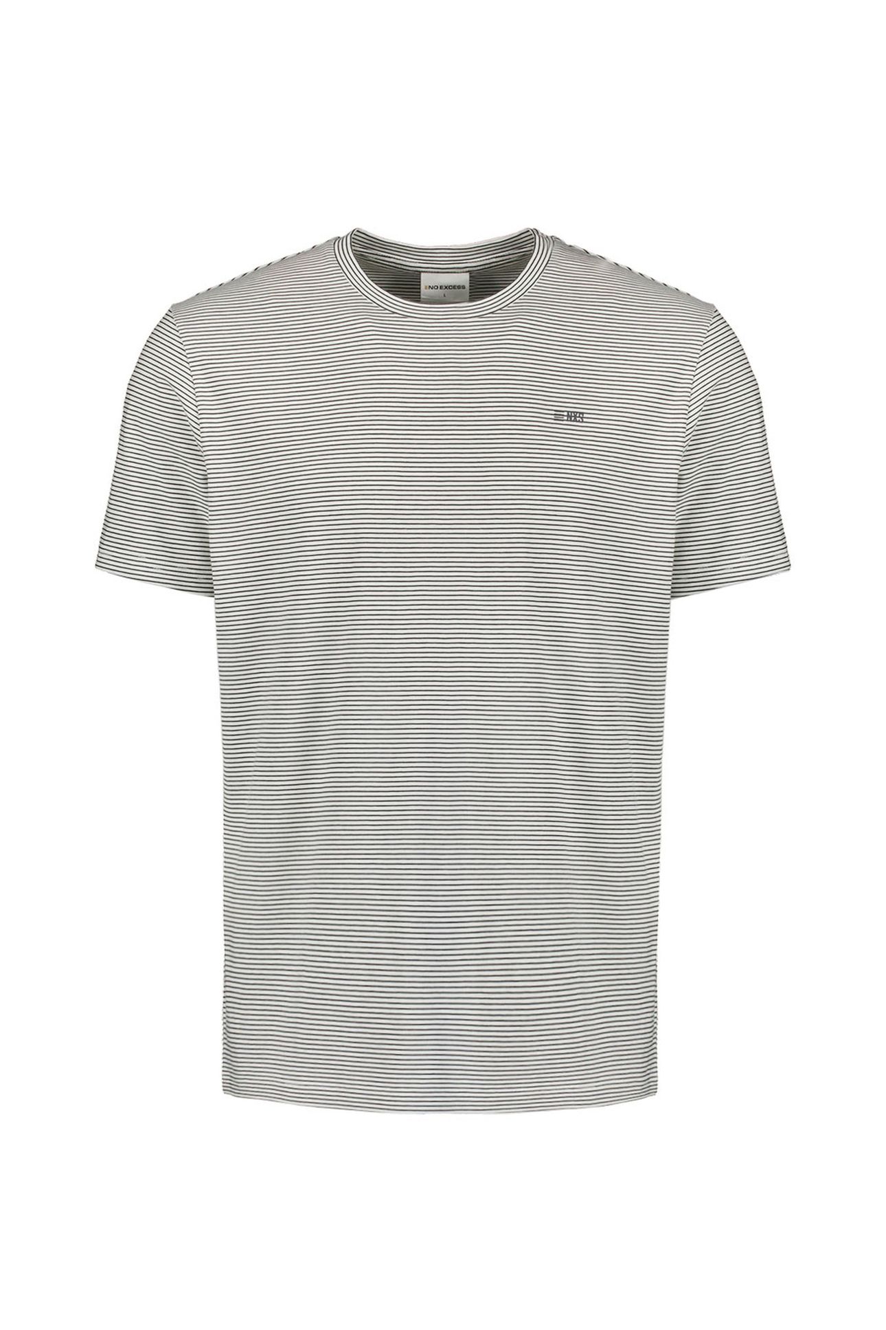 T-SHIRT CREWNECK STRIPES OFFWHITE 5