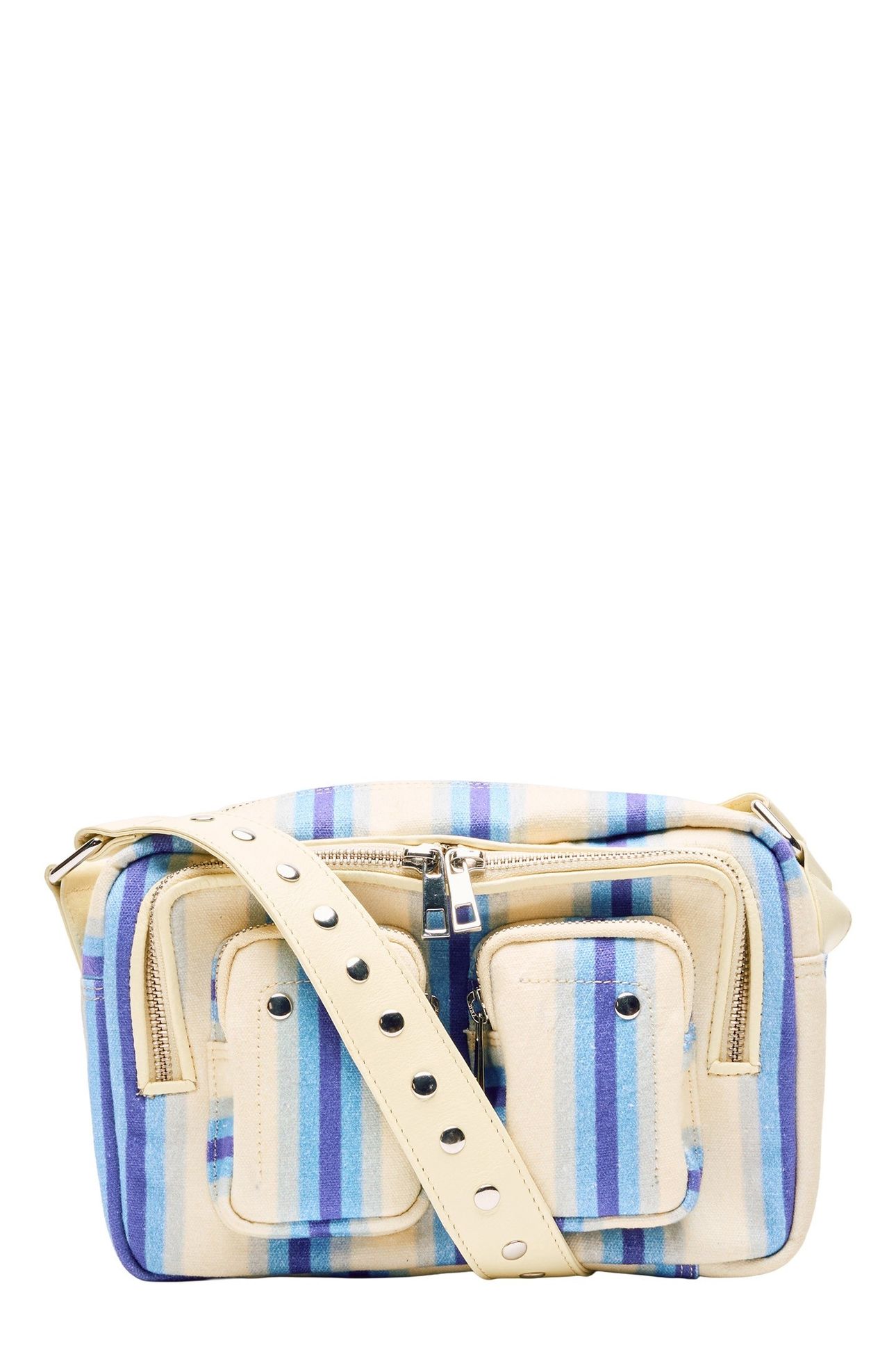 ELLIE CANVAS BLUE STRIPES 1