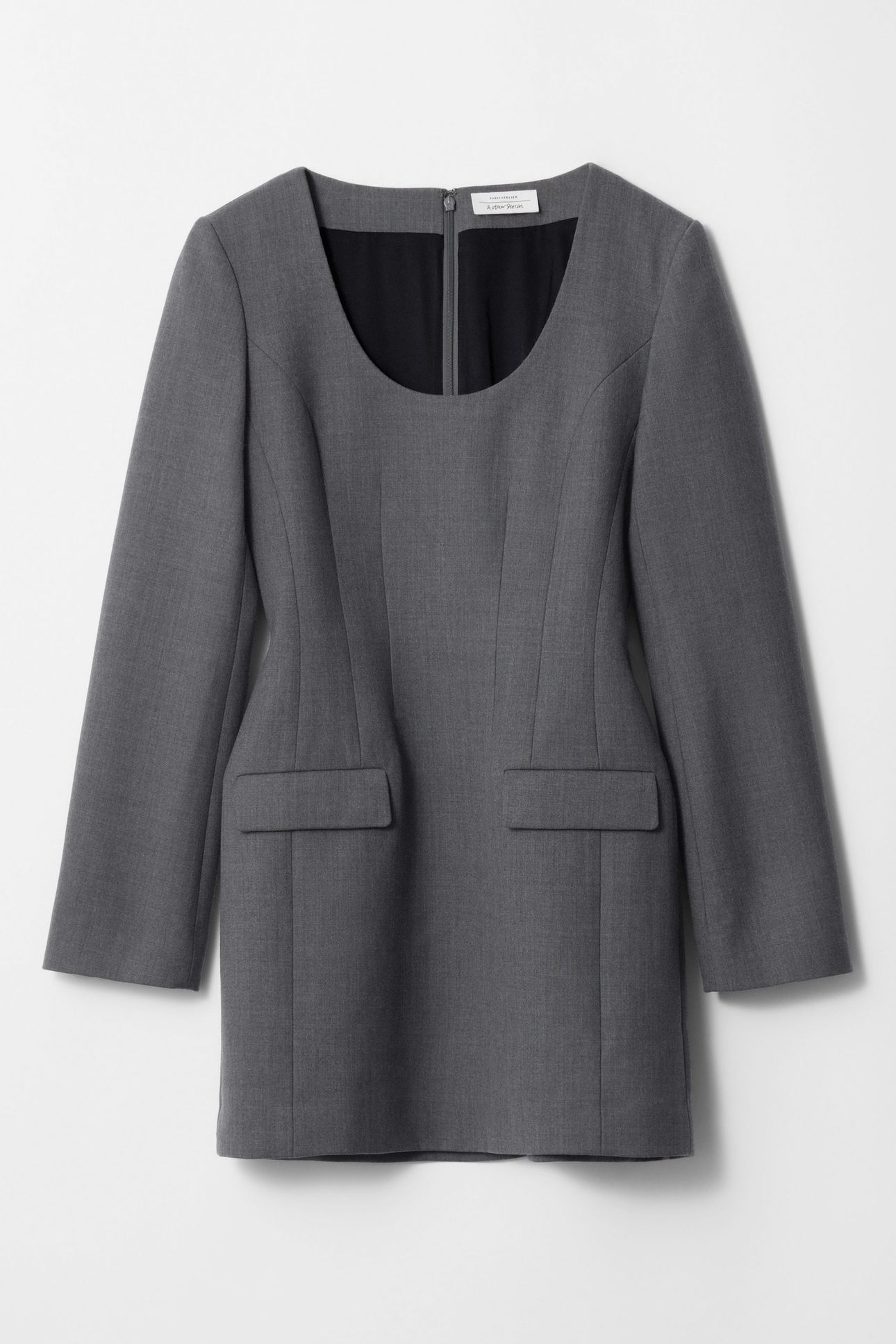 ADDY DRESS GREY 3