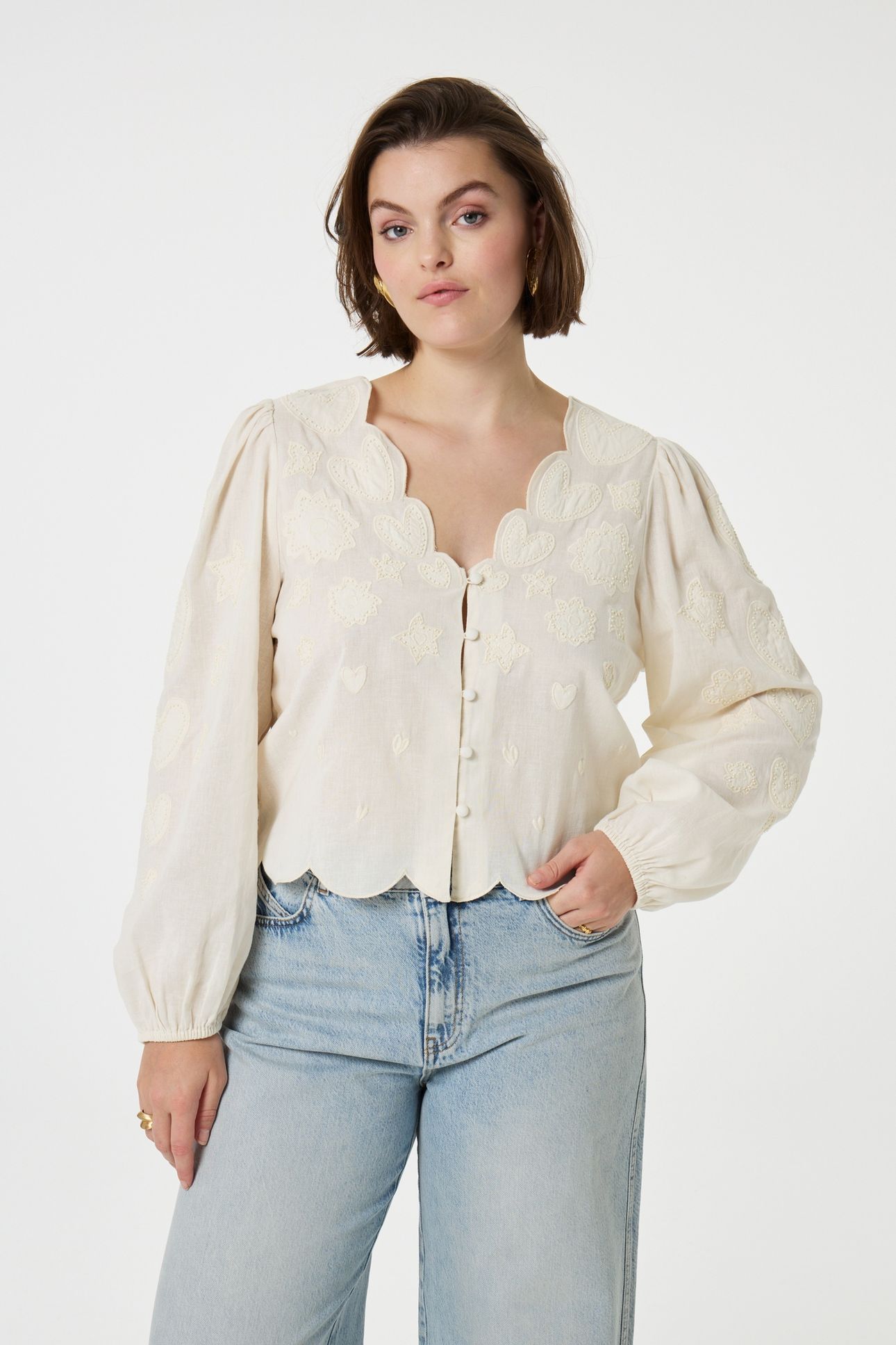 RANI BLOUSE COSY WHITE 2