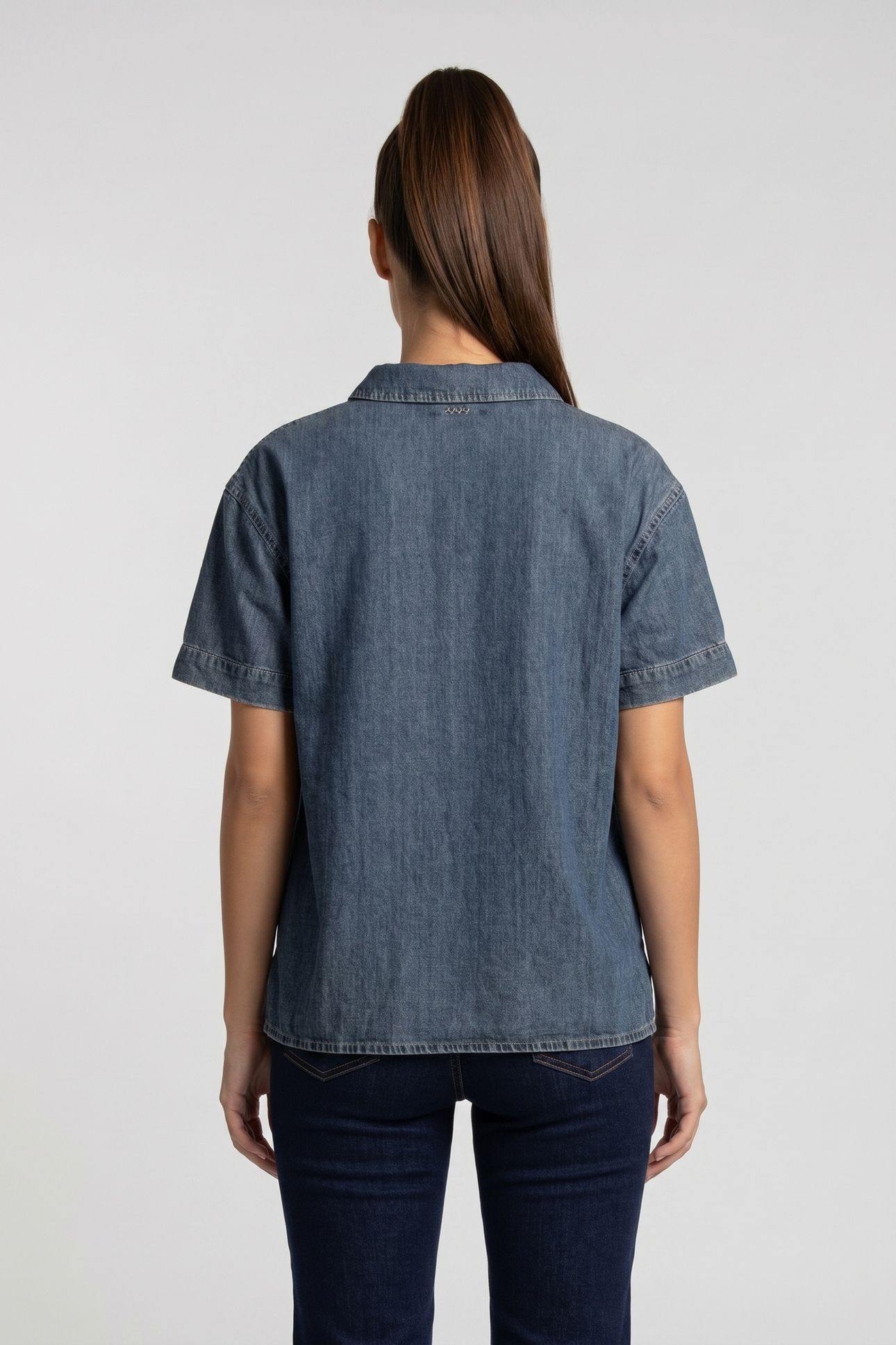 DENIM TOP LIGHT COTTON ORIGIN VINTAGE BLUE DENIM 2