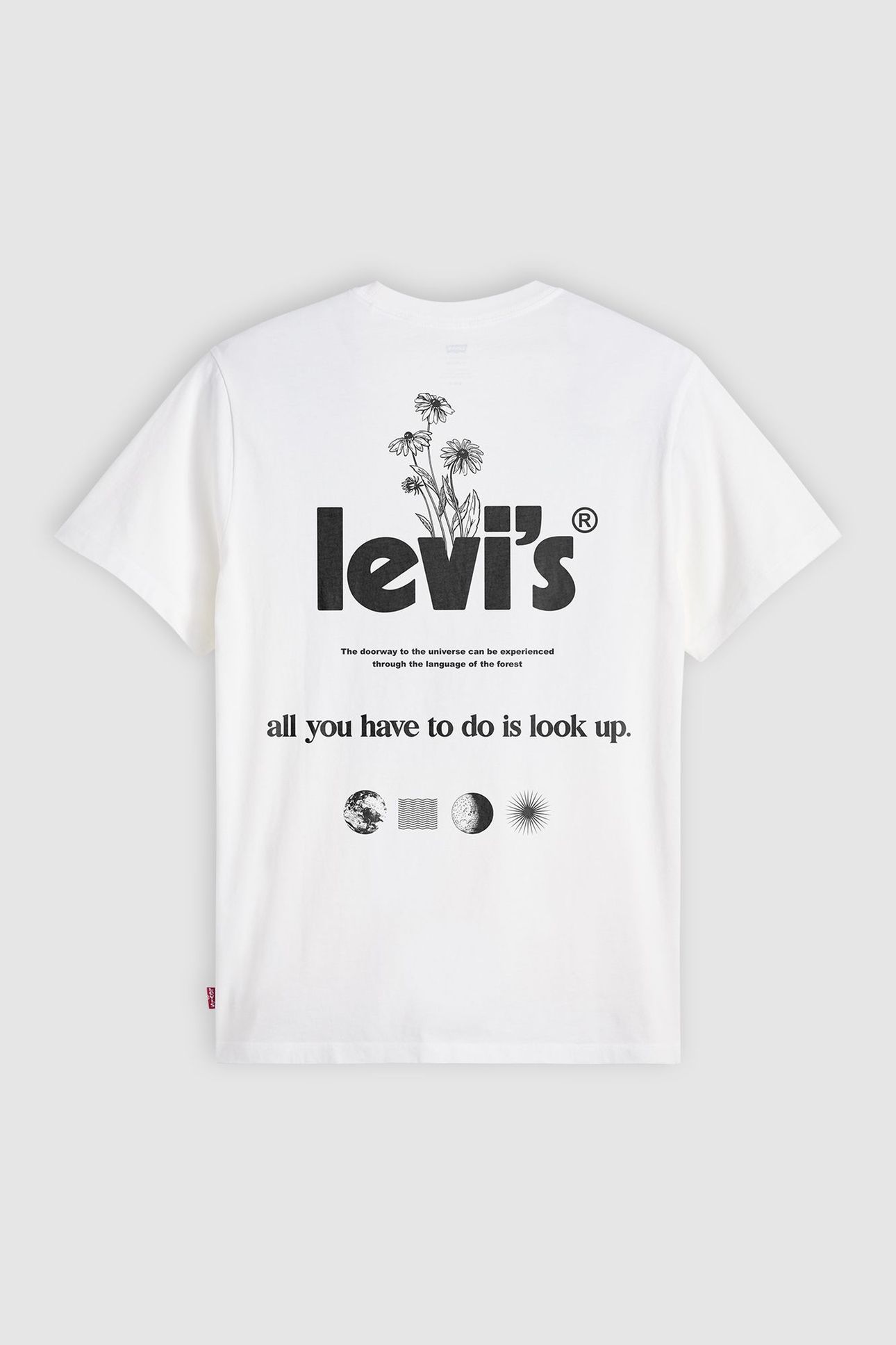 SS RELAXED FIT TEE POSTER WHITE 5