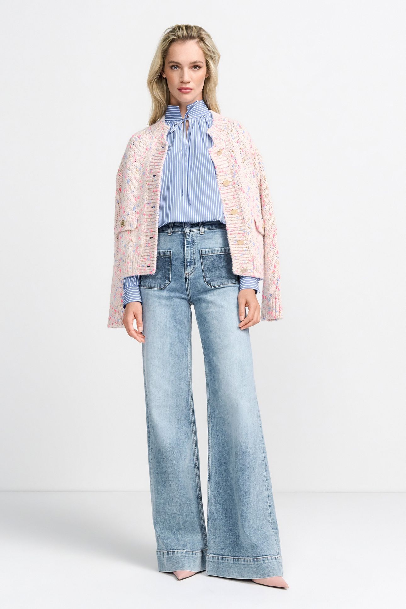 MARLENE DARK BLUE DENIM ORGANIC DENIM BLUE 2