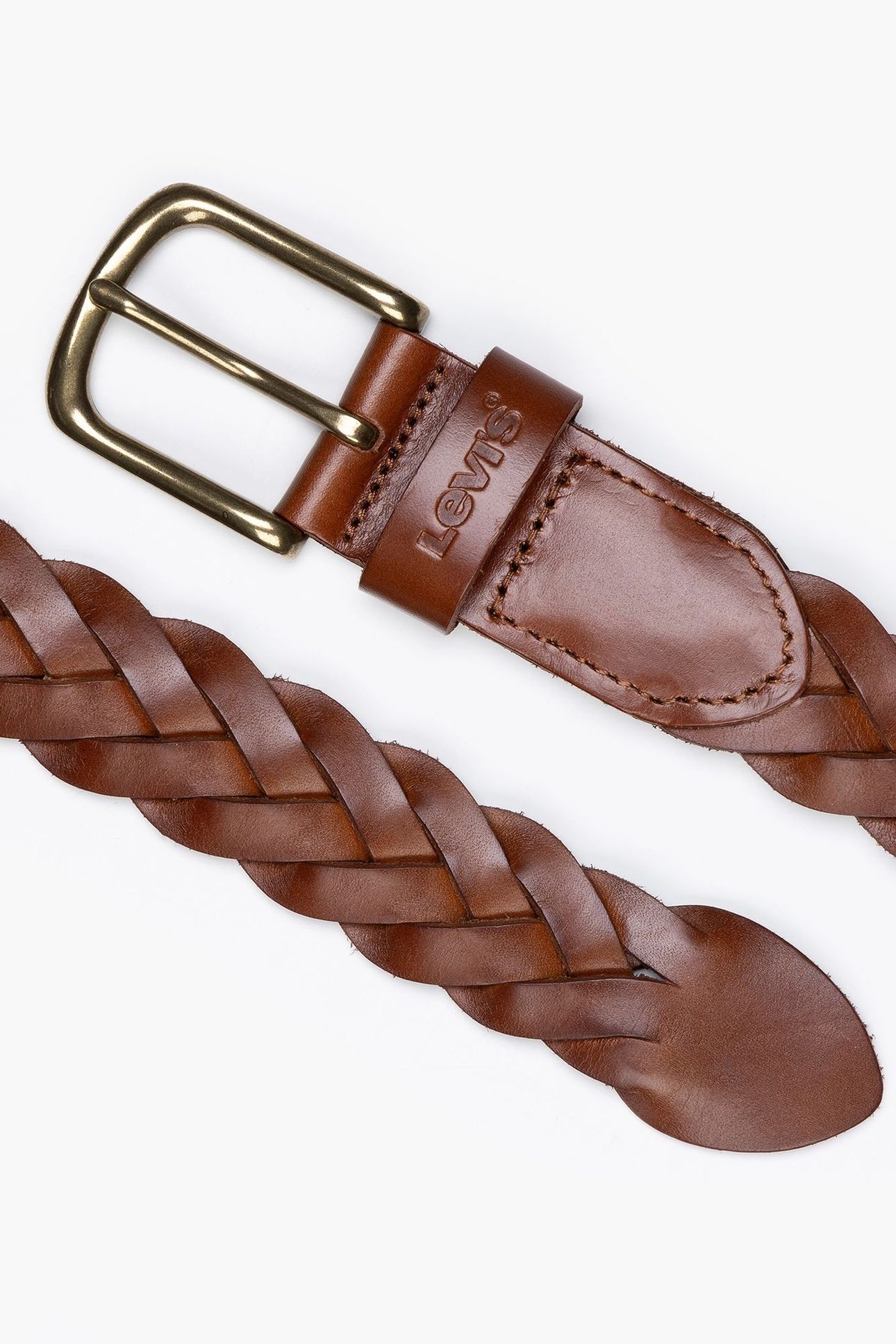 LEATHER BRAID BELT 3