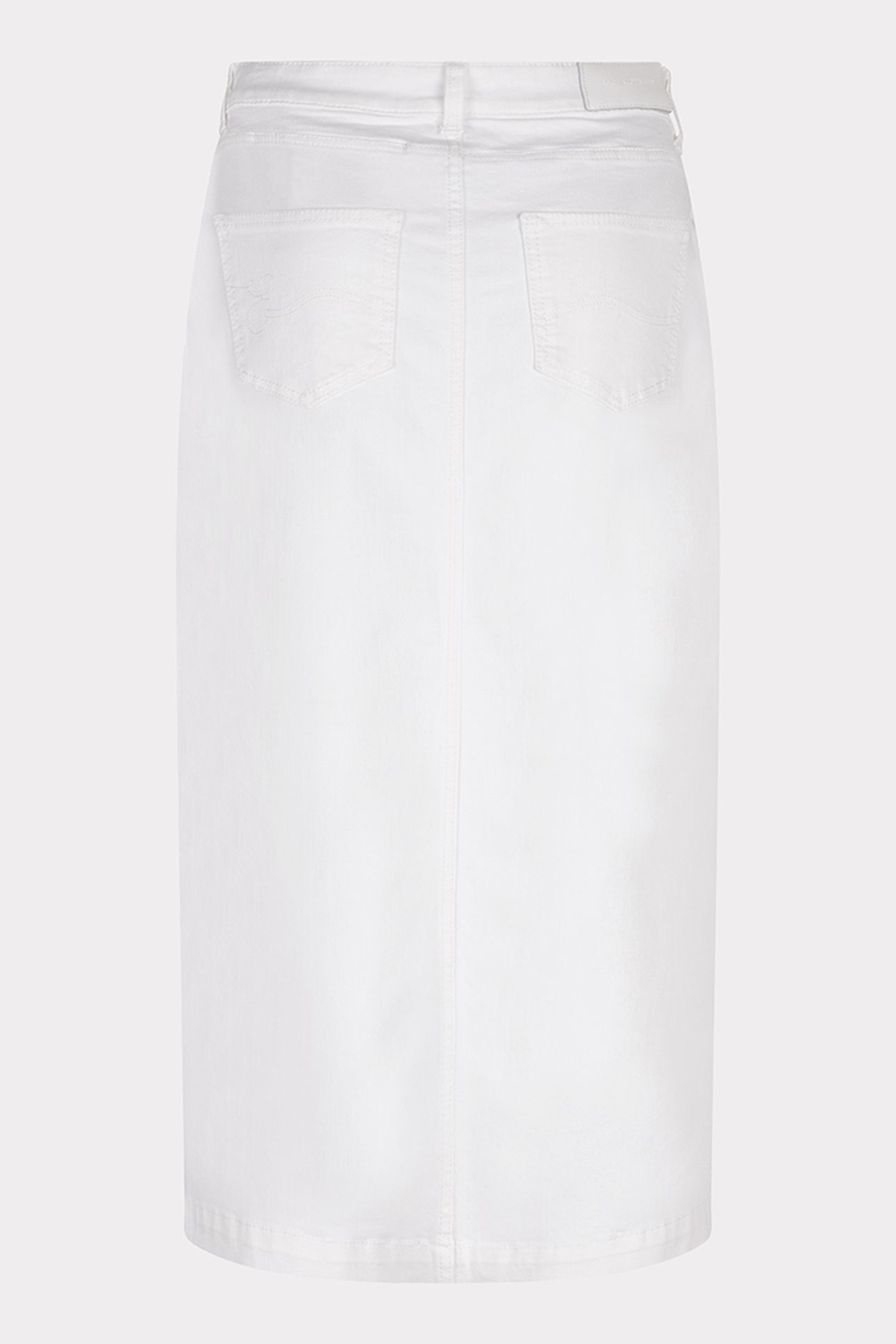 SKIRT MAXI CF SPLIT OFF WHITE 5