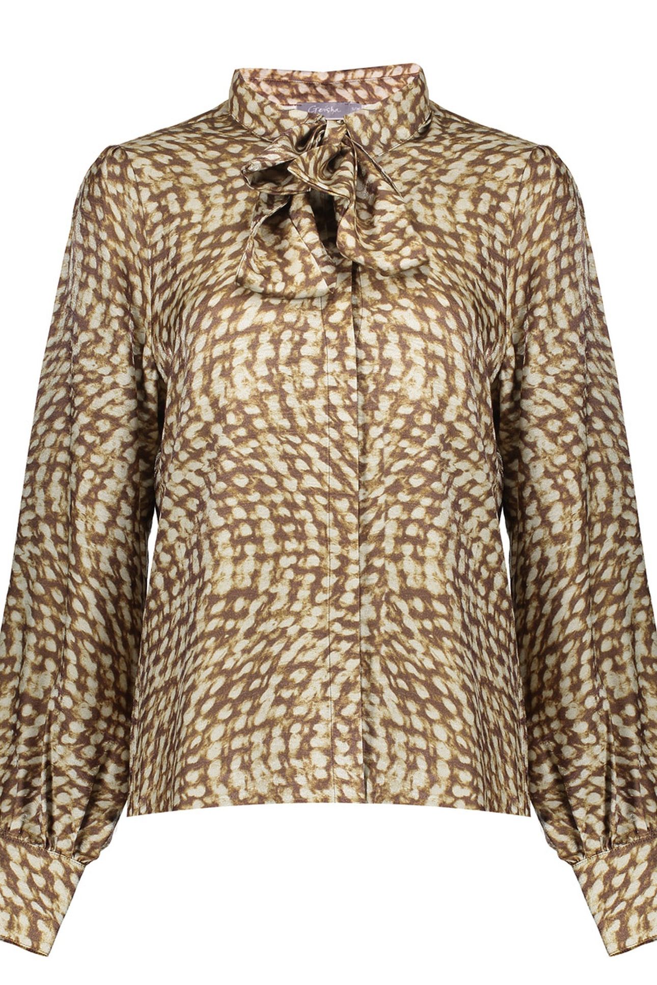 BLOUSE BROWN/SAND 1