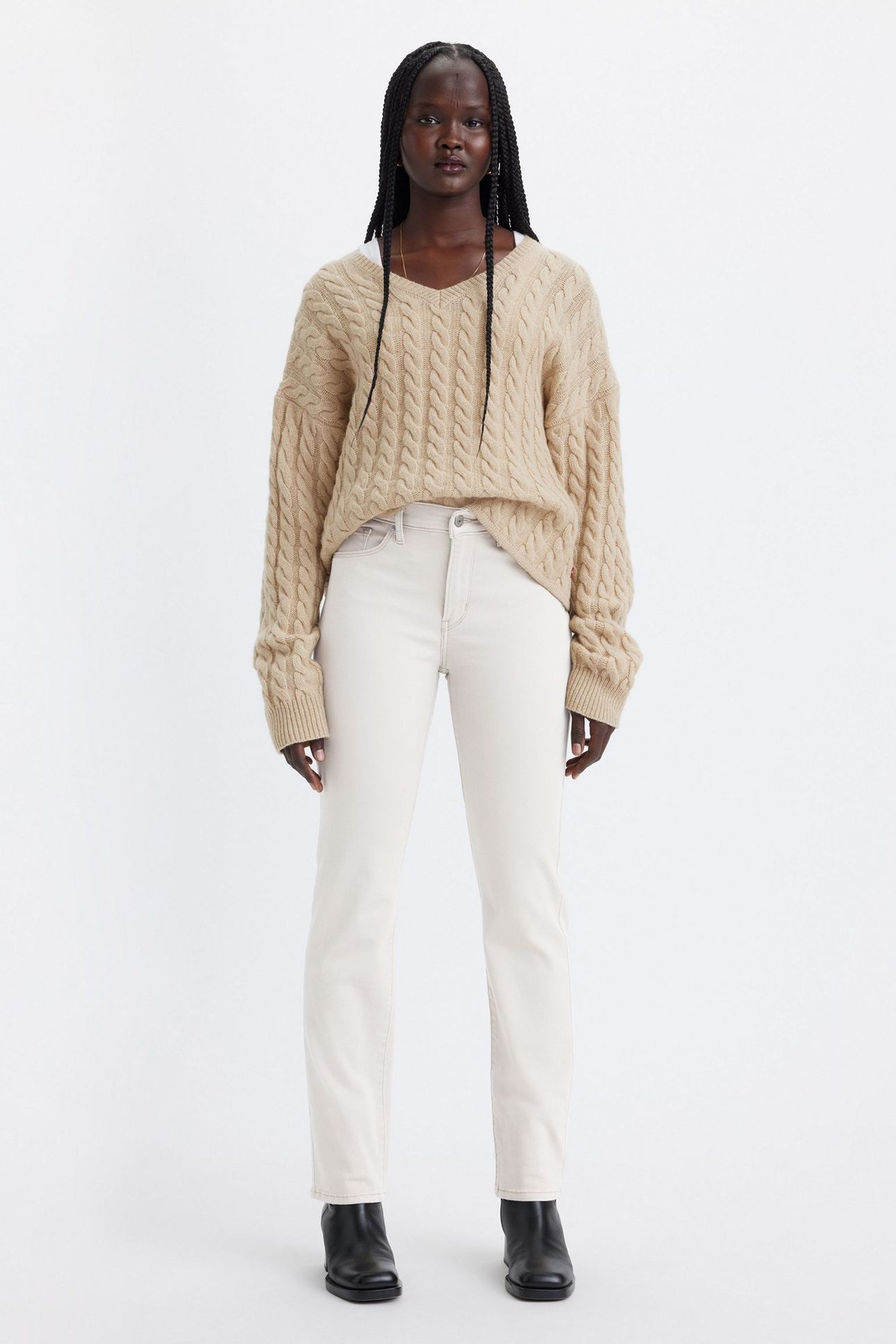 CLASSIC STRAIGHT SIMPLY WHITE 1