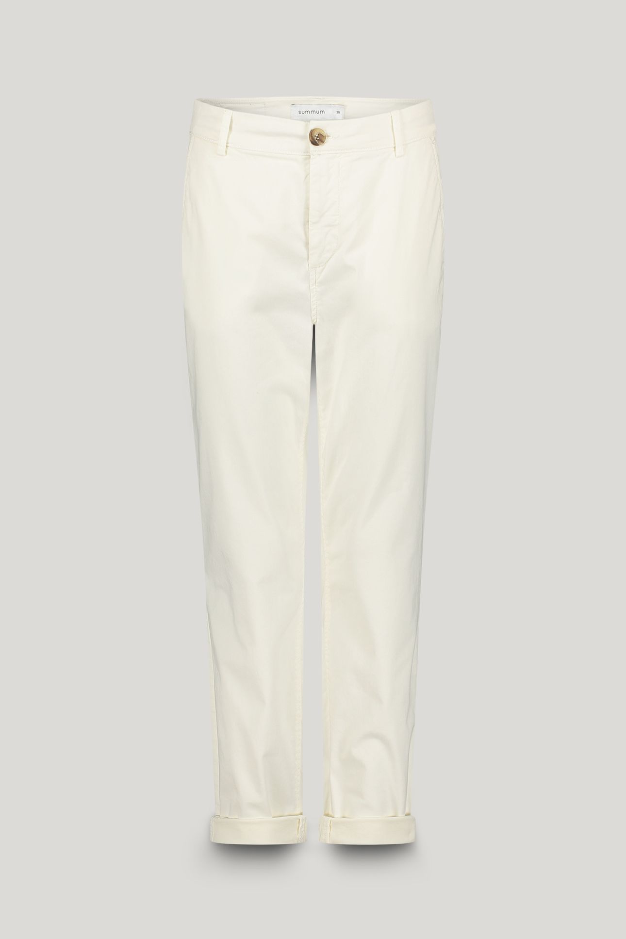 SLIM CHINO LT WT AURORA TWILL OFF WHITE 3