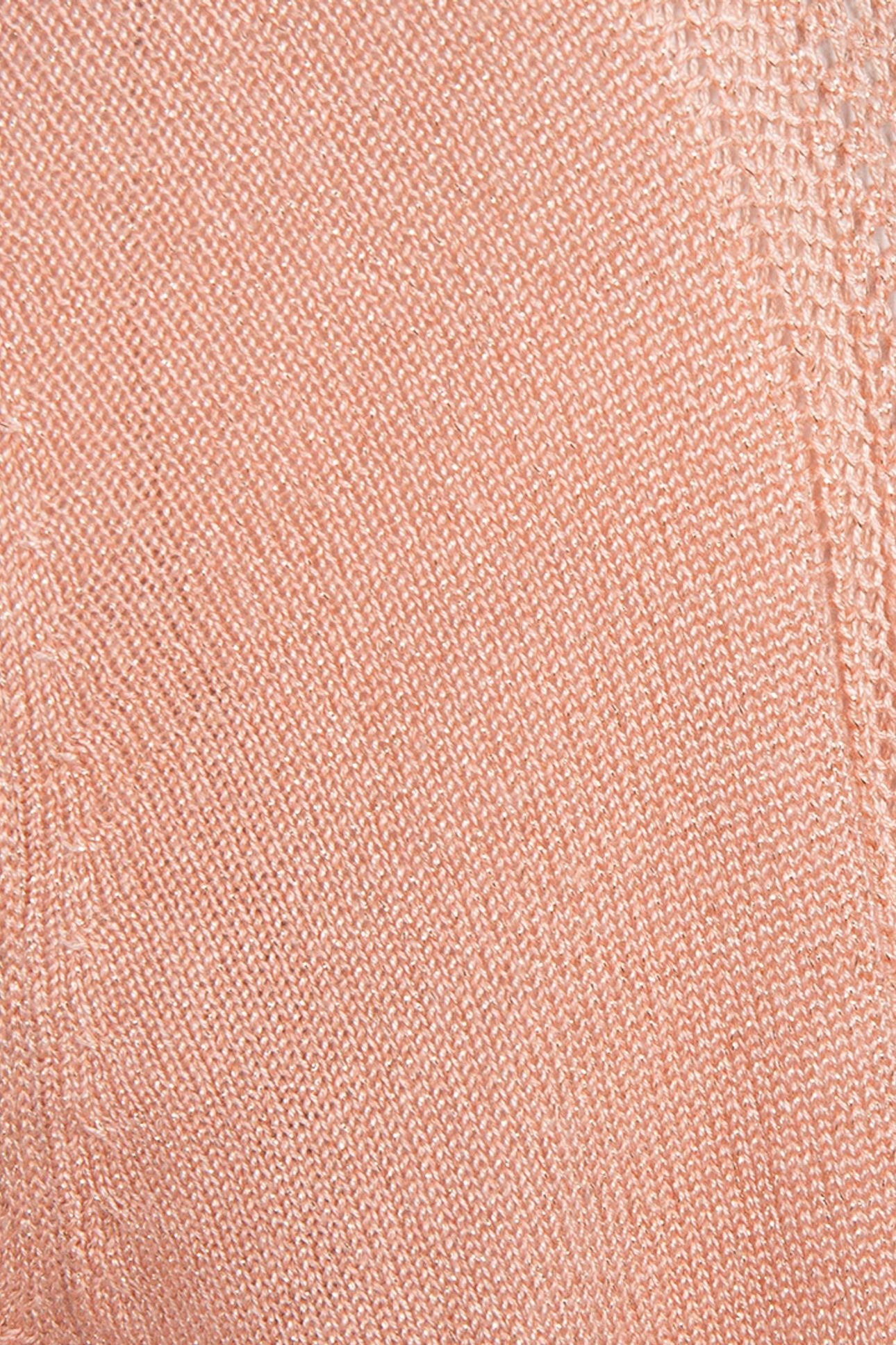 SWEATER RAGLAN POINTELLE LUREX LIGHT APRICOT 7