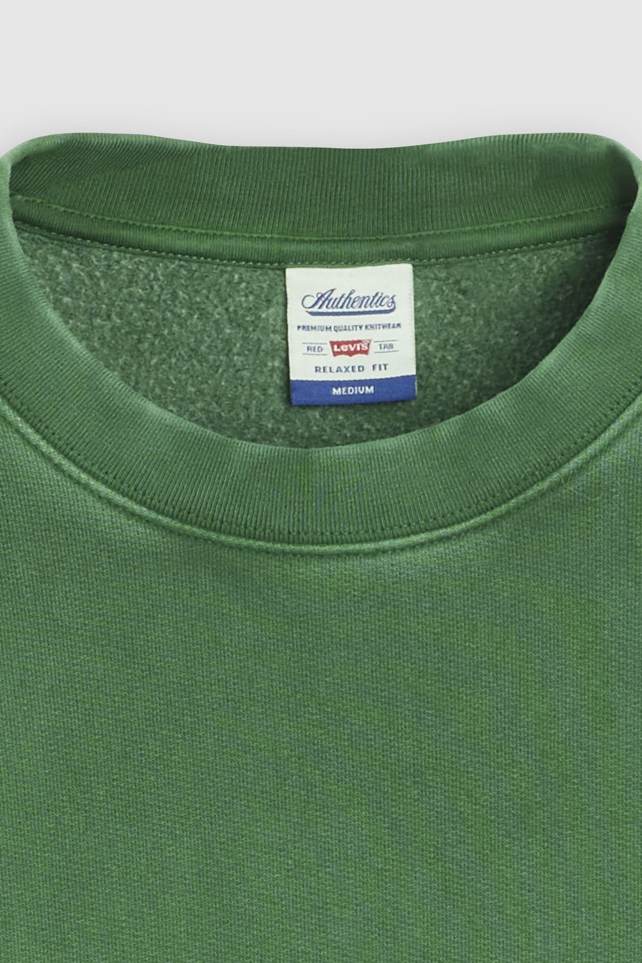 AUTHENTIC CREW GARMENT DYE DARK GREEN 5