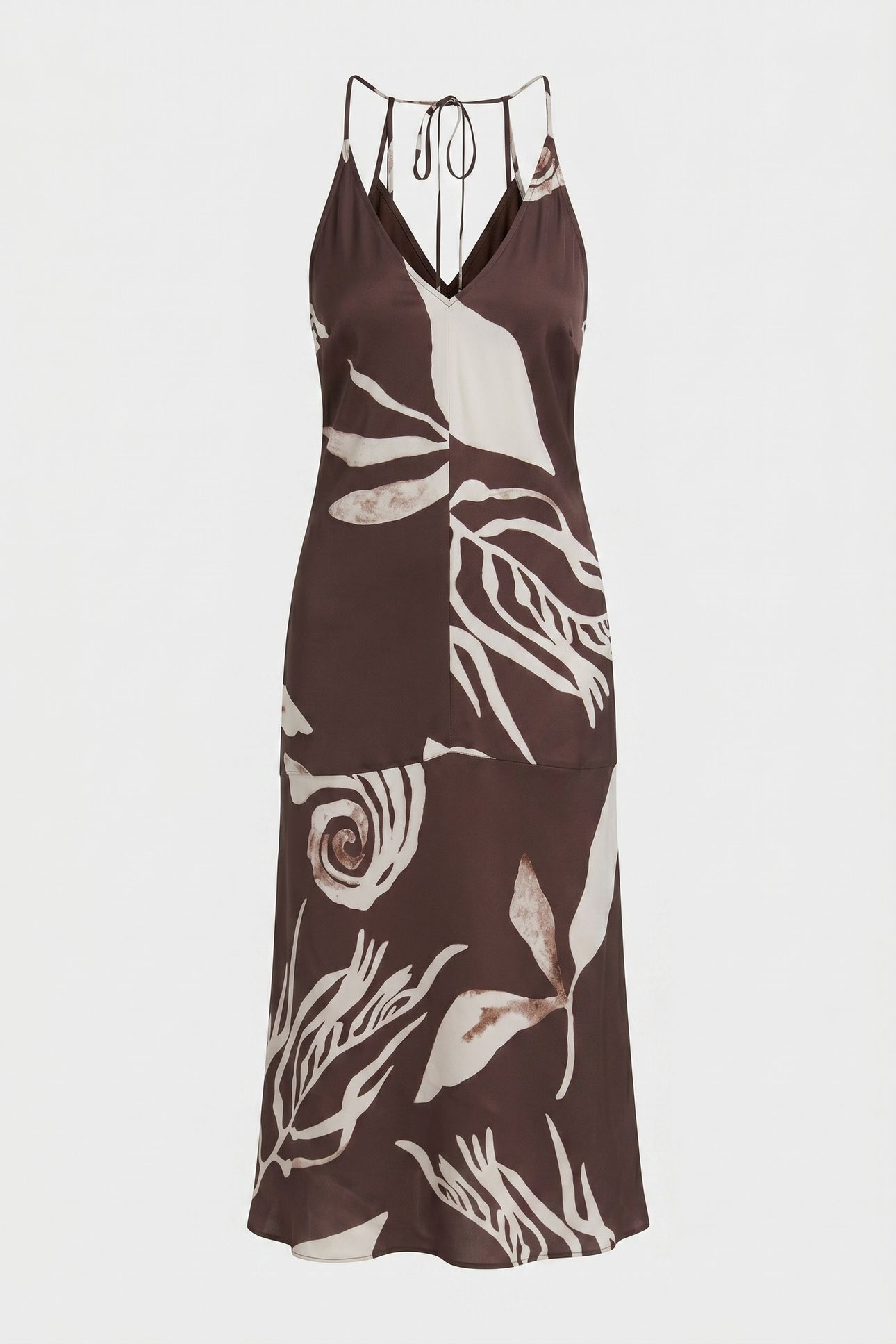 HIRA DRESS BROWN 4