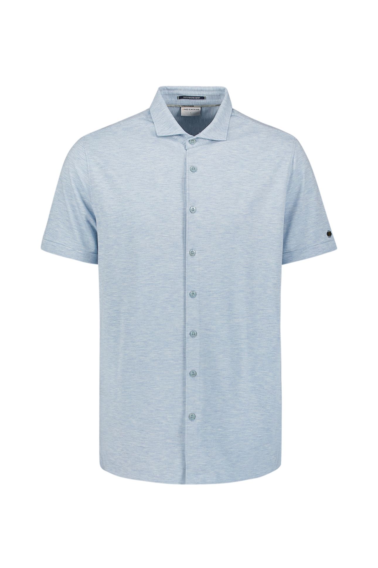 SHIRT SHORT SLEEVE JERSEY MELANGE STRETCH CLOUD 5