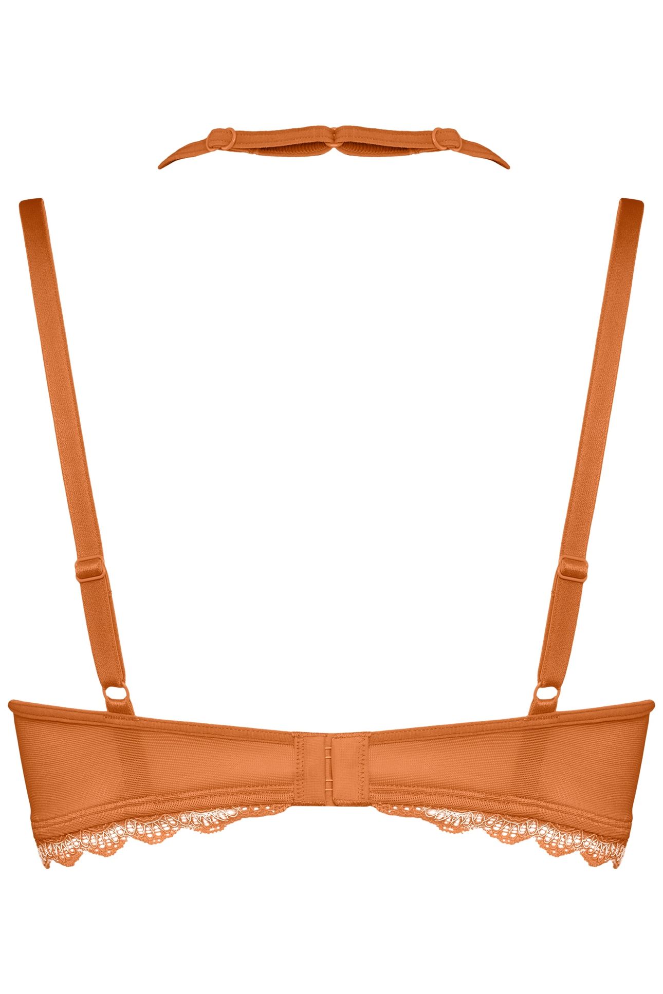 CARITA BRABALCONYWIRED UNPADDED ORANGE 4