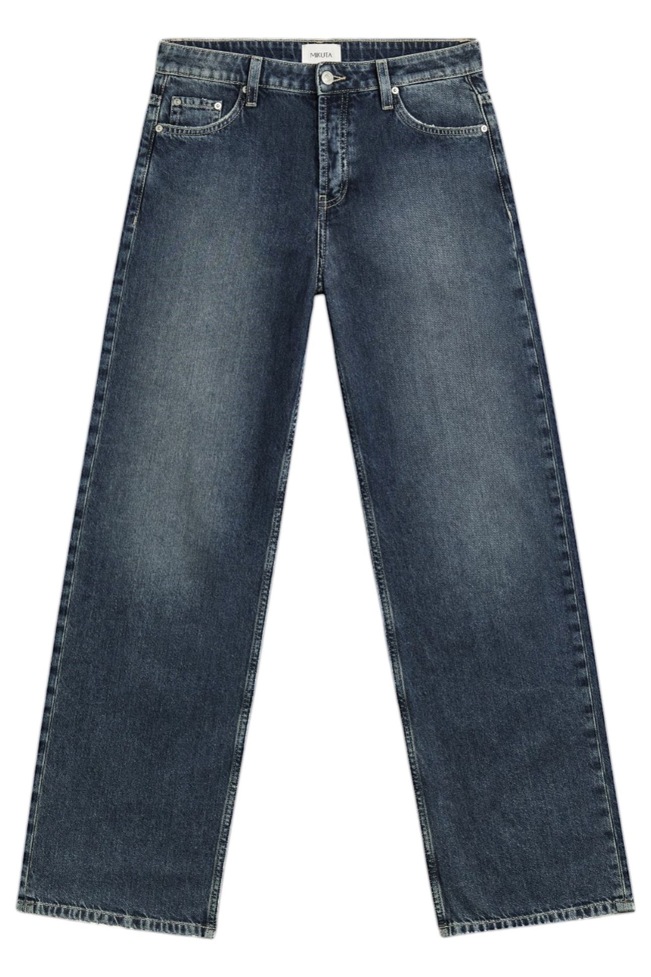THE DARK BLUE LOOSE JEANS BLUE 3