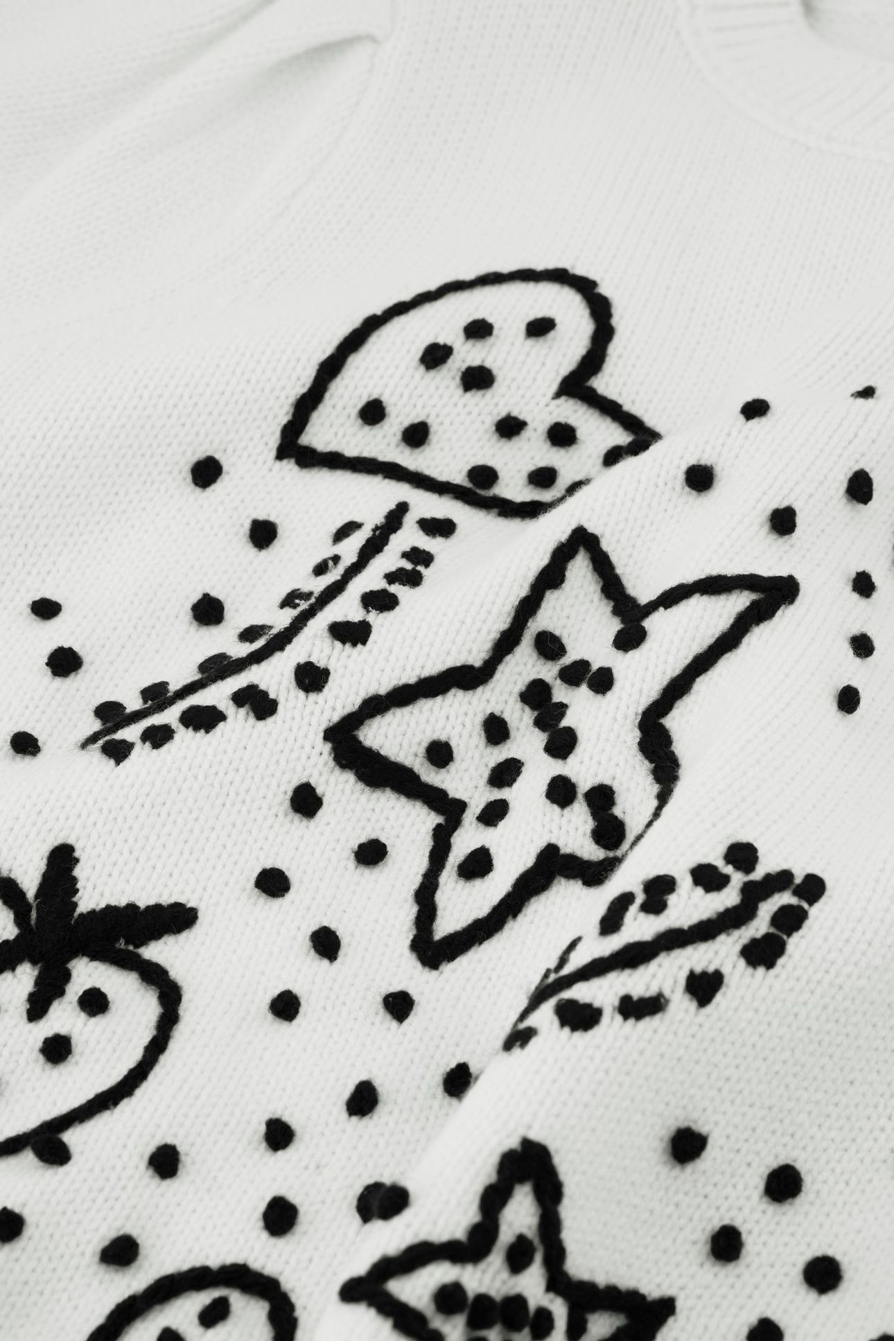 EDO SHORT SLEEVE PULLOVER COSY WHITE 5