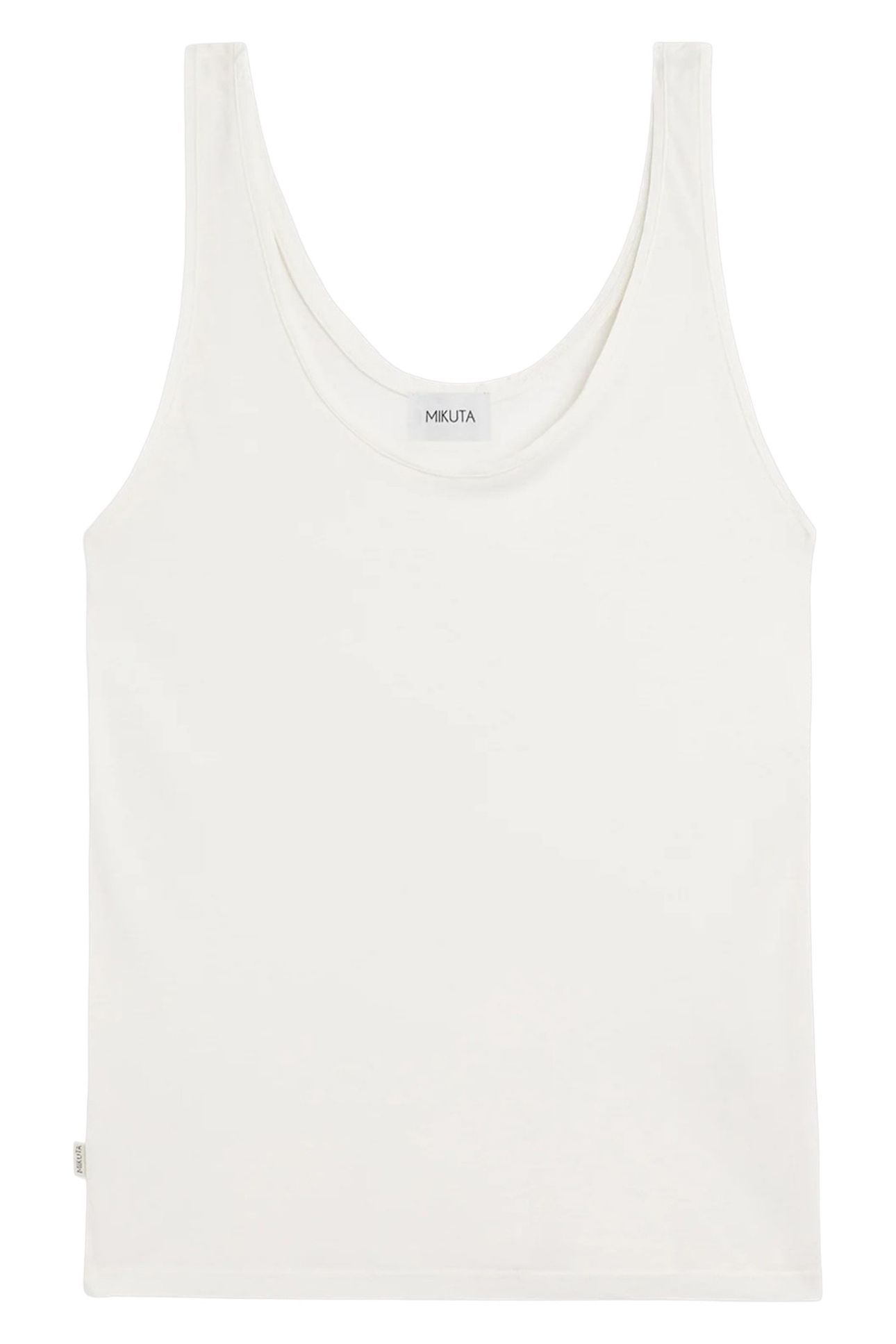 THE WHITE REGULAR TANK TOP MIKUTA WHITE 5