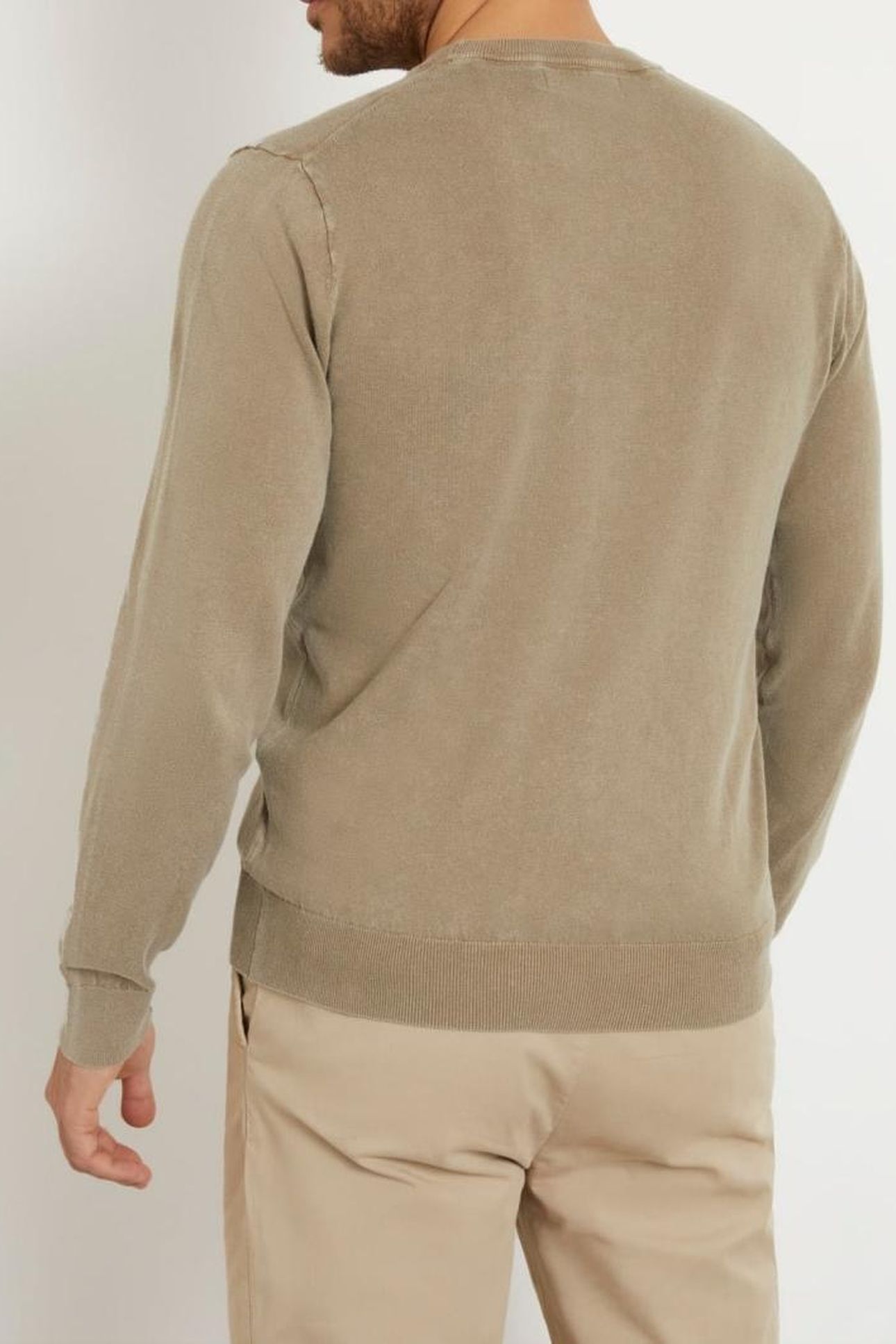 GUESS ECO CHESLEY WASHED LS CN SLATE TAUPE 5