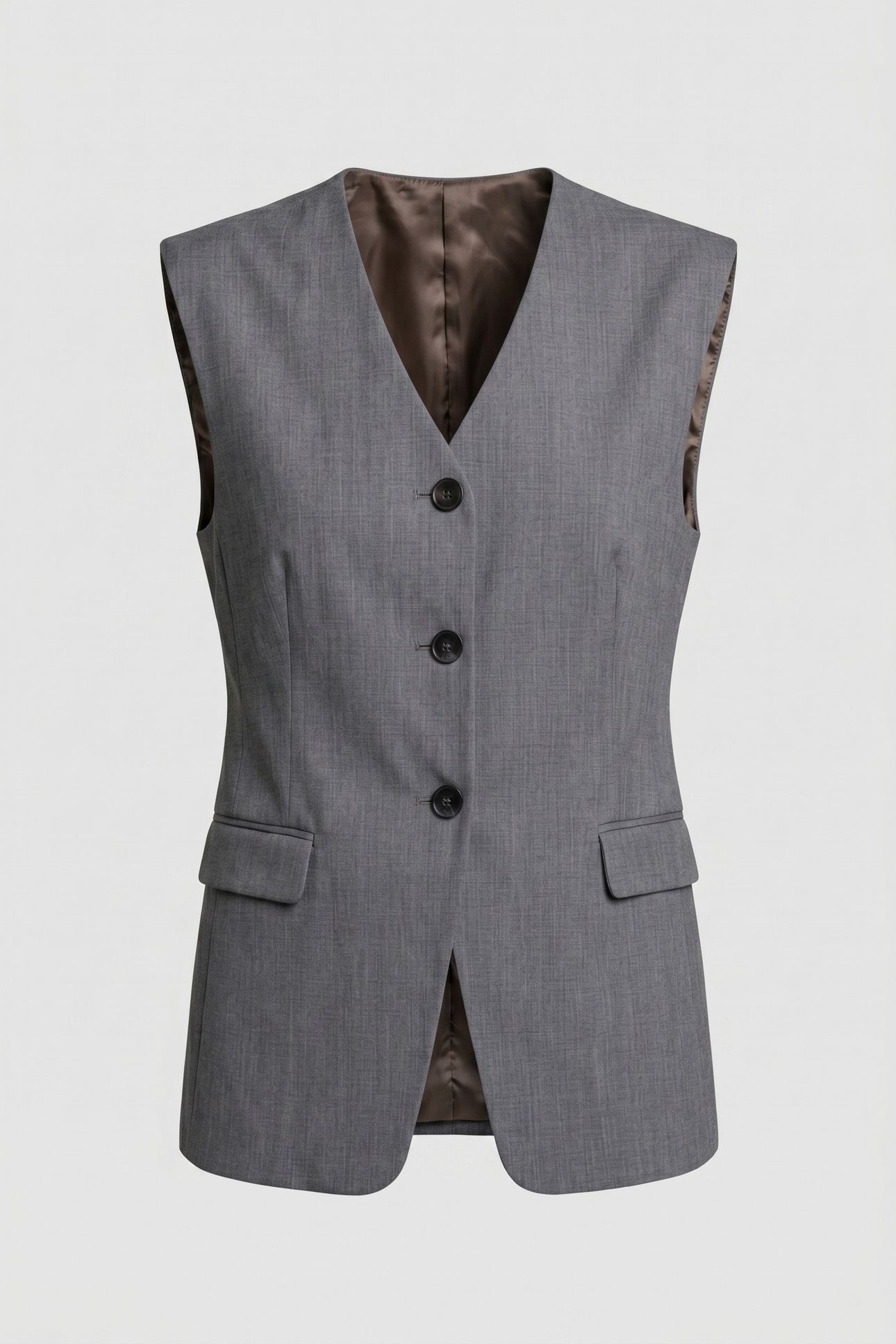 LOUISA VEST GREY 4