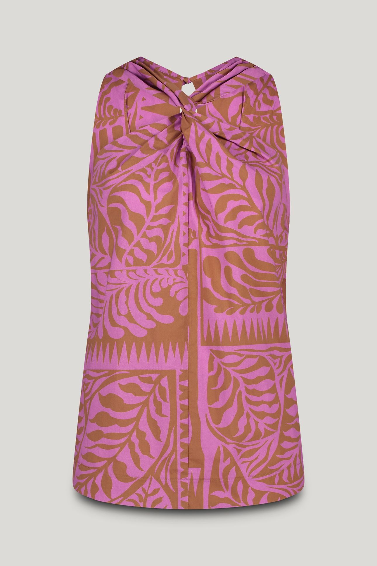 TOP TWO TONE PRINT CYCLAAM 4