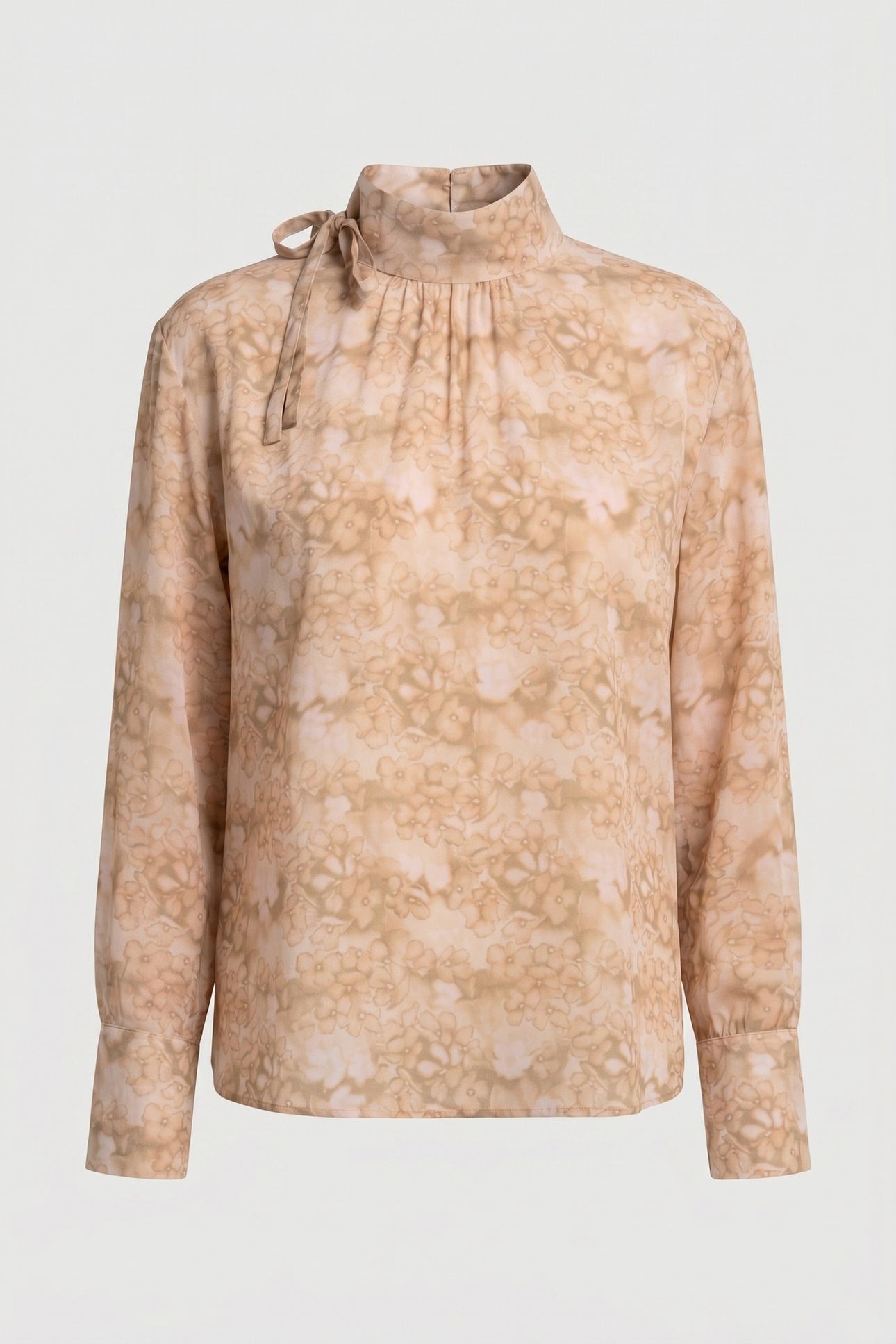 ZORA SILK BLOUSE ORANGE 4