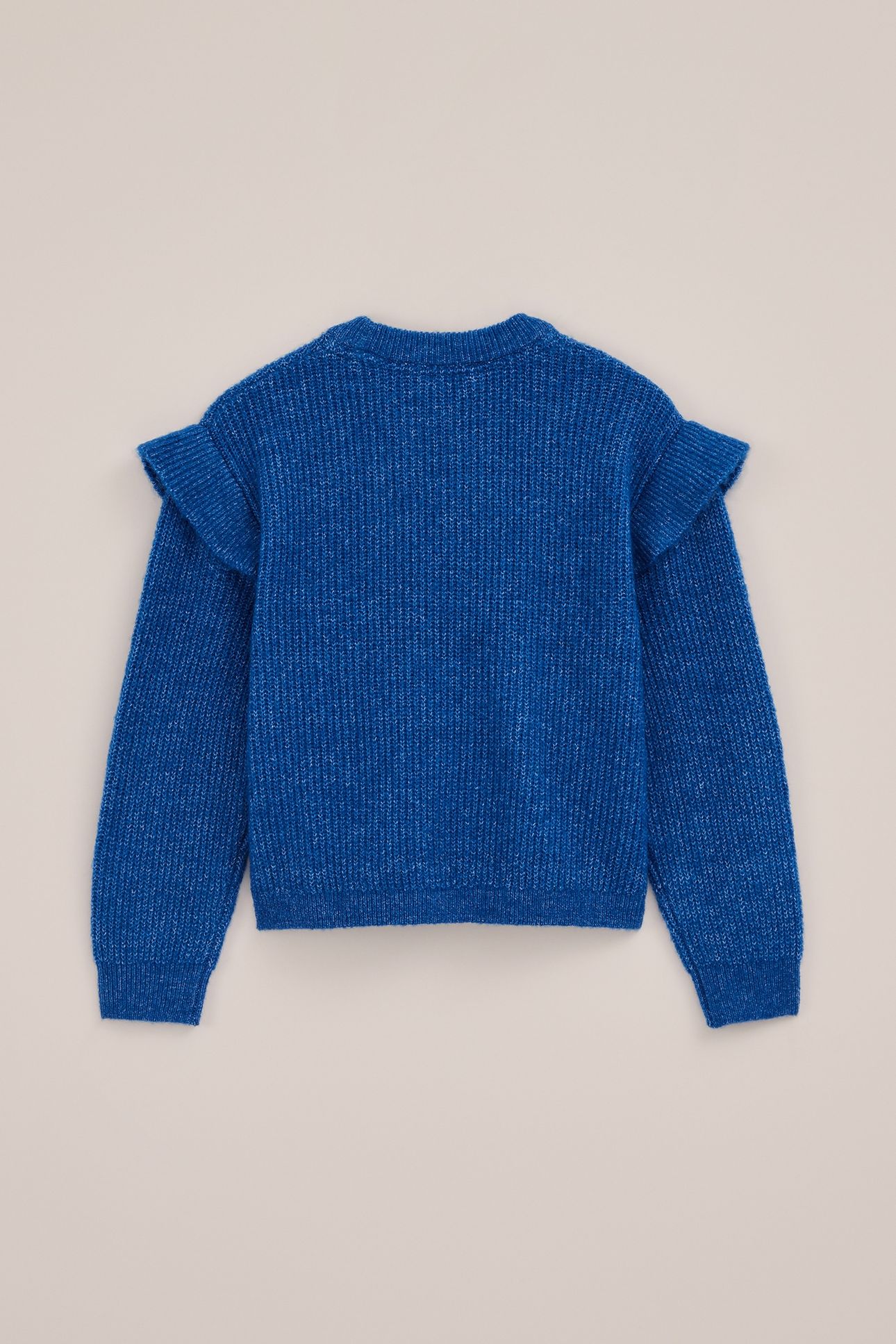 KNITTED PULLOVER COBALT BLUE 4