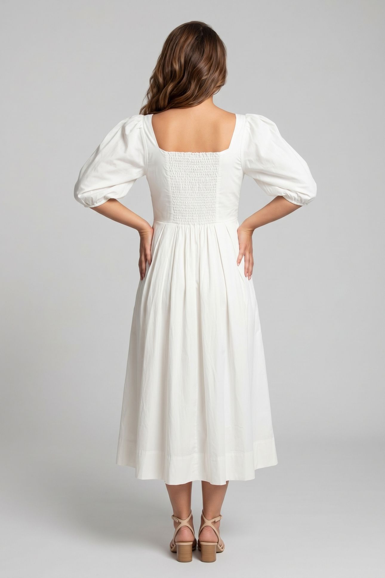 RONNIE DRESS WHITE 2