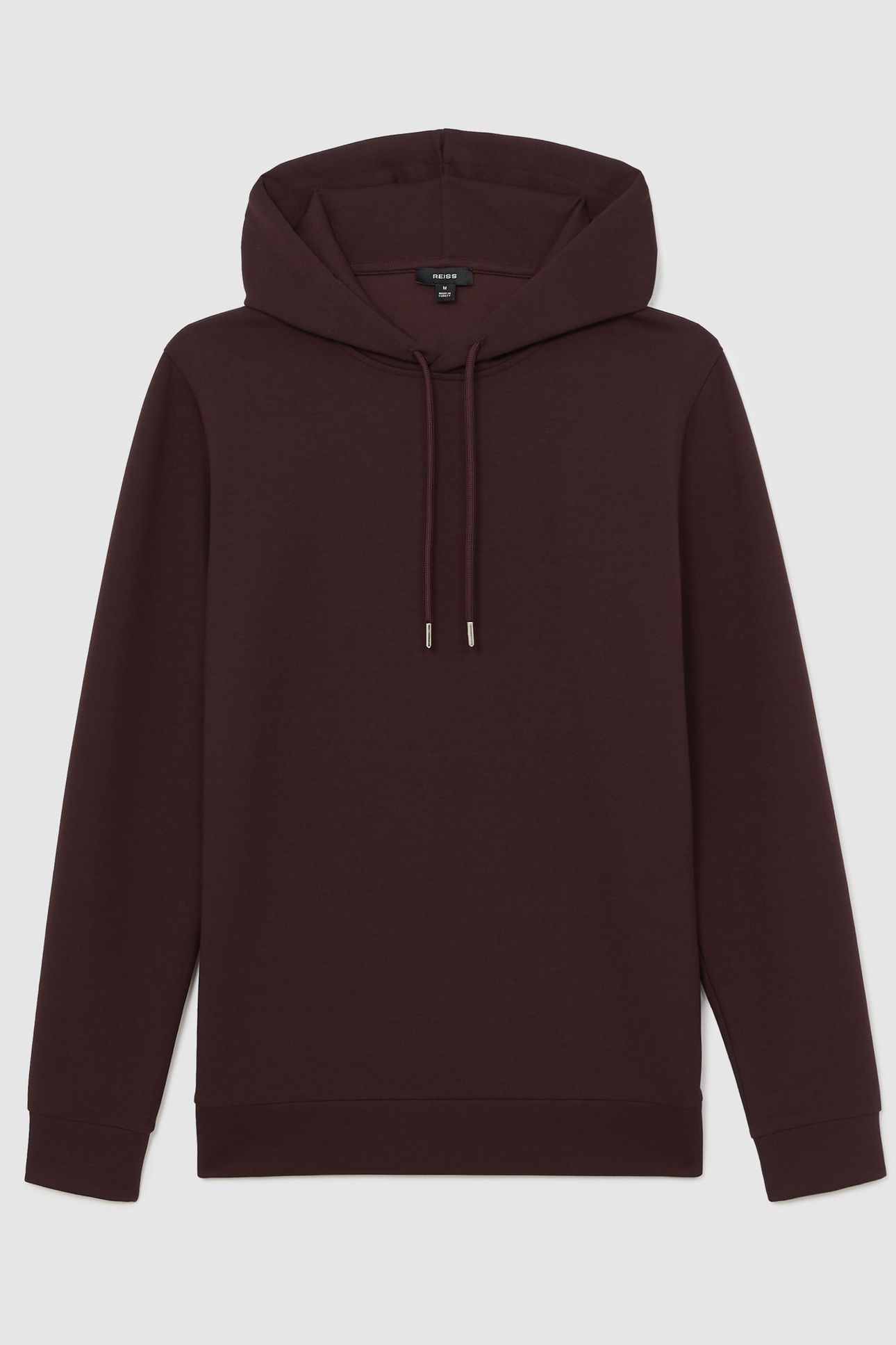 LS INTERLOCK HOODY CHERRY RED 3