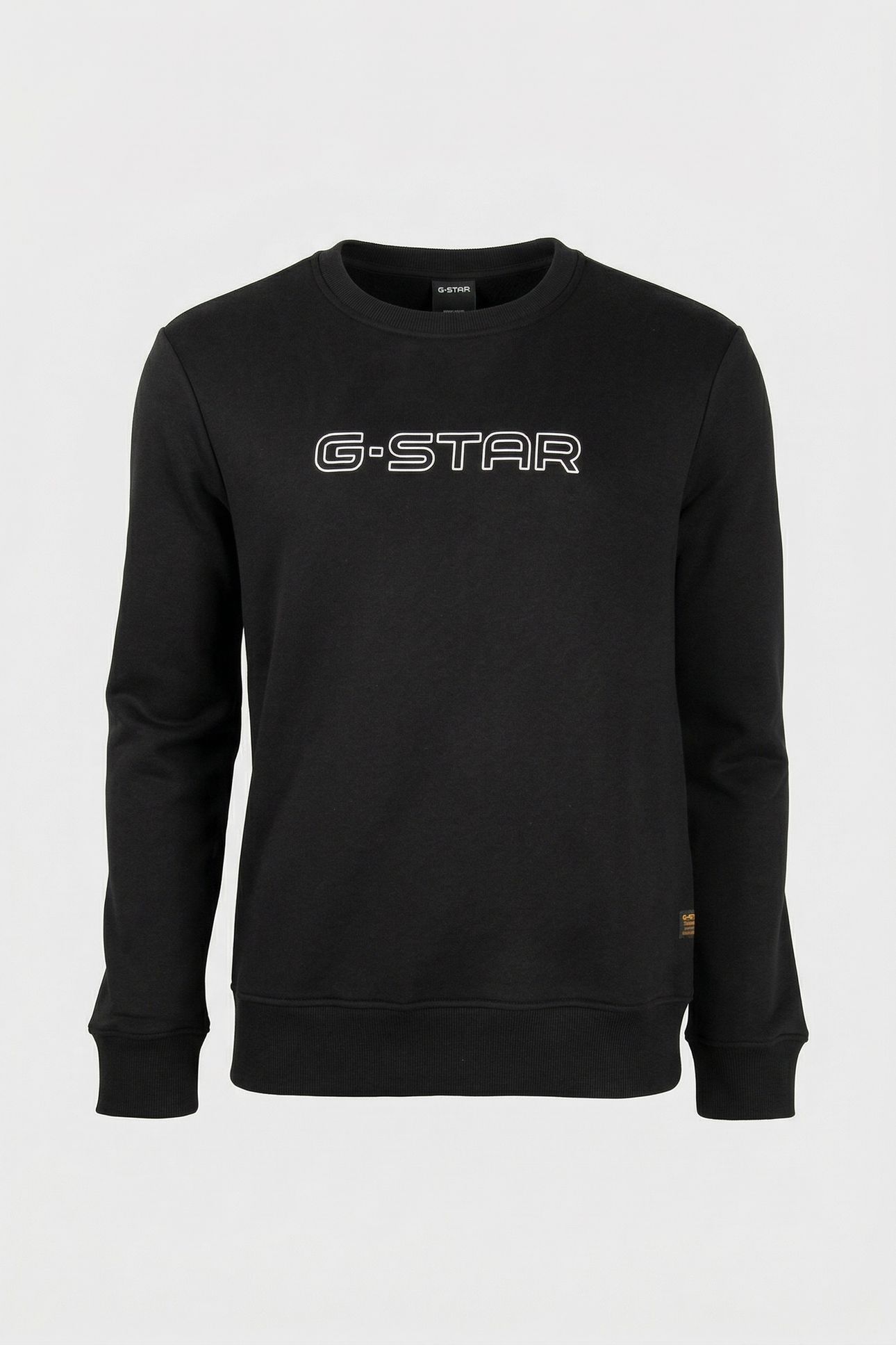 G-STAR SLIM CREW SWEAT L/S DK BLACK 3