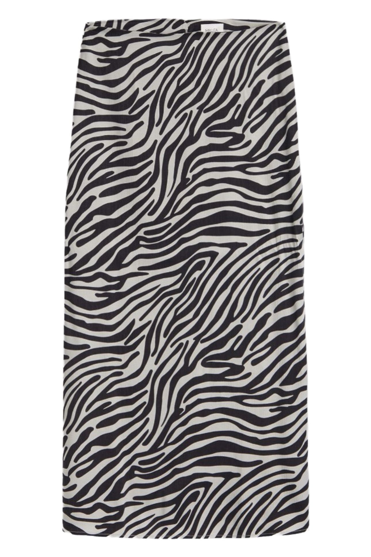 THE ZEBRA LONG LYOCELL SKIRT WHITE 3