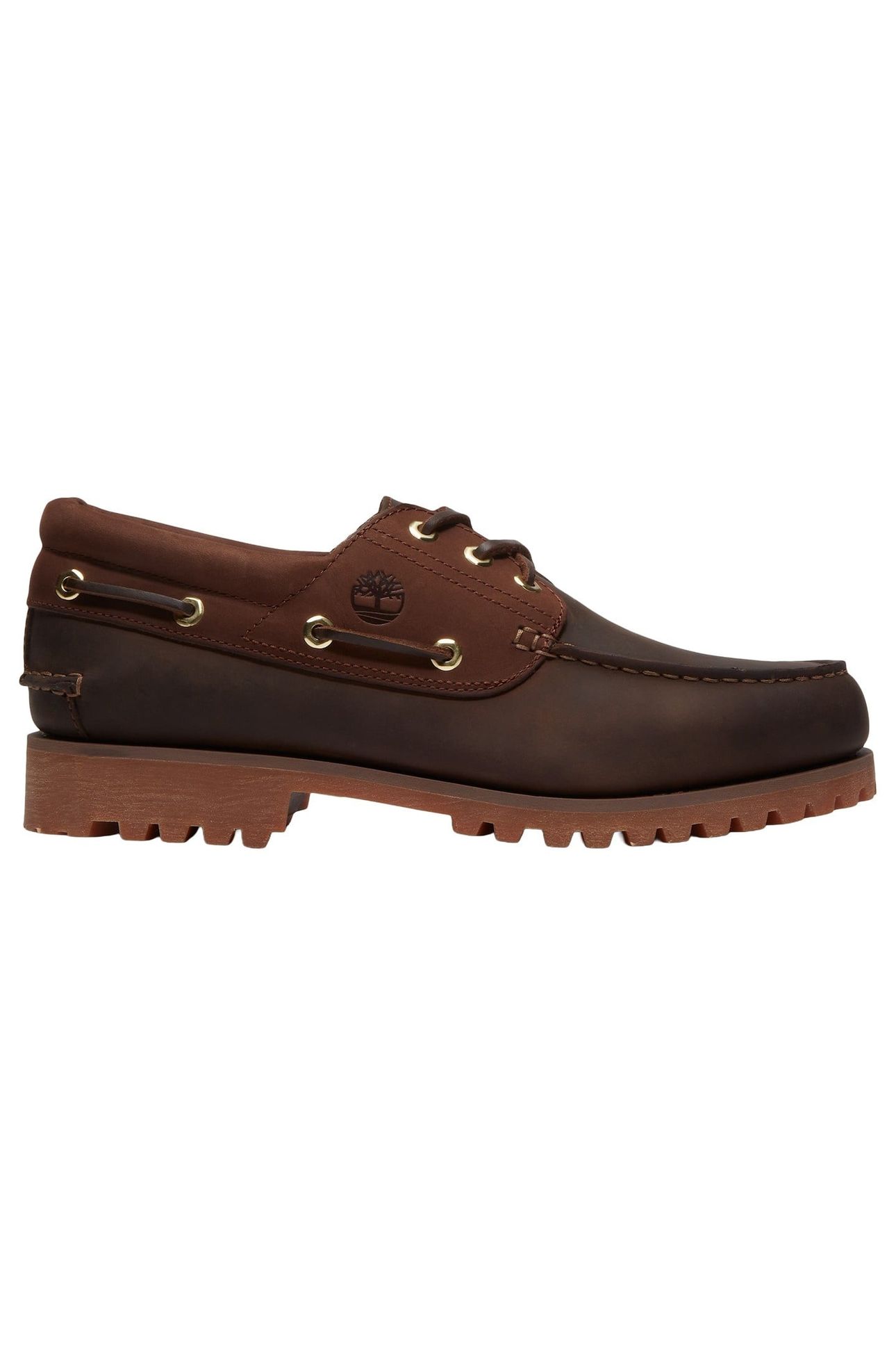 BOAT SHOE DARK BROWN FULL GRAIN 1