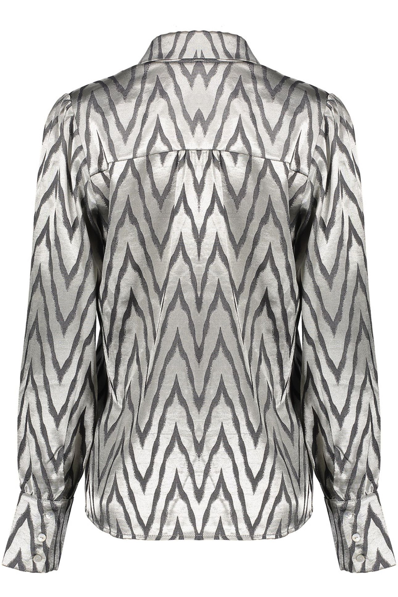 BLOUSE ANIMAL SILVER GREY 2