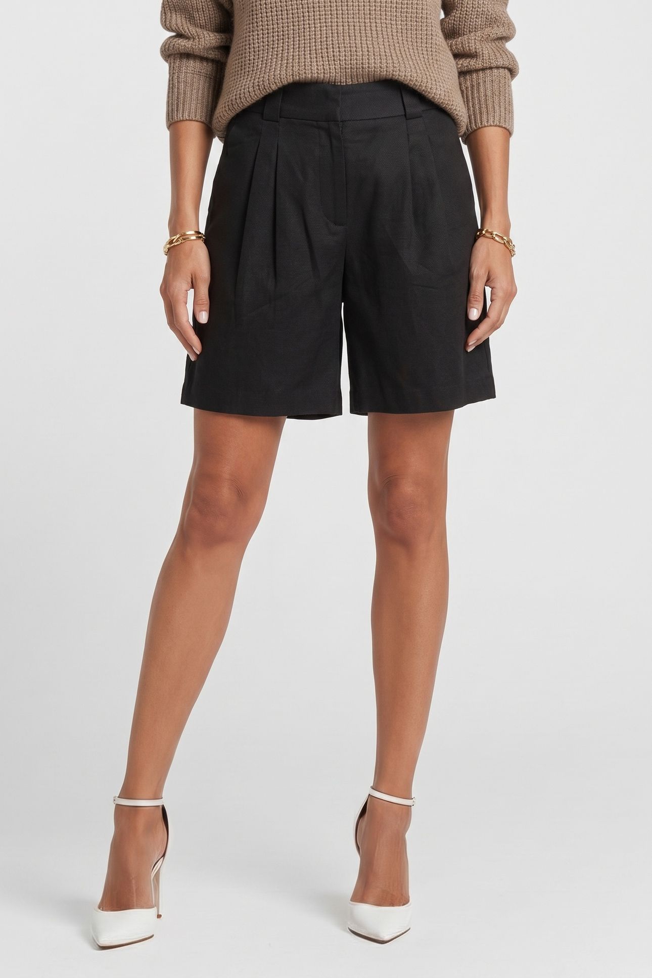 CECIL SHORTS BLACK 1
