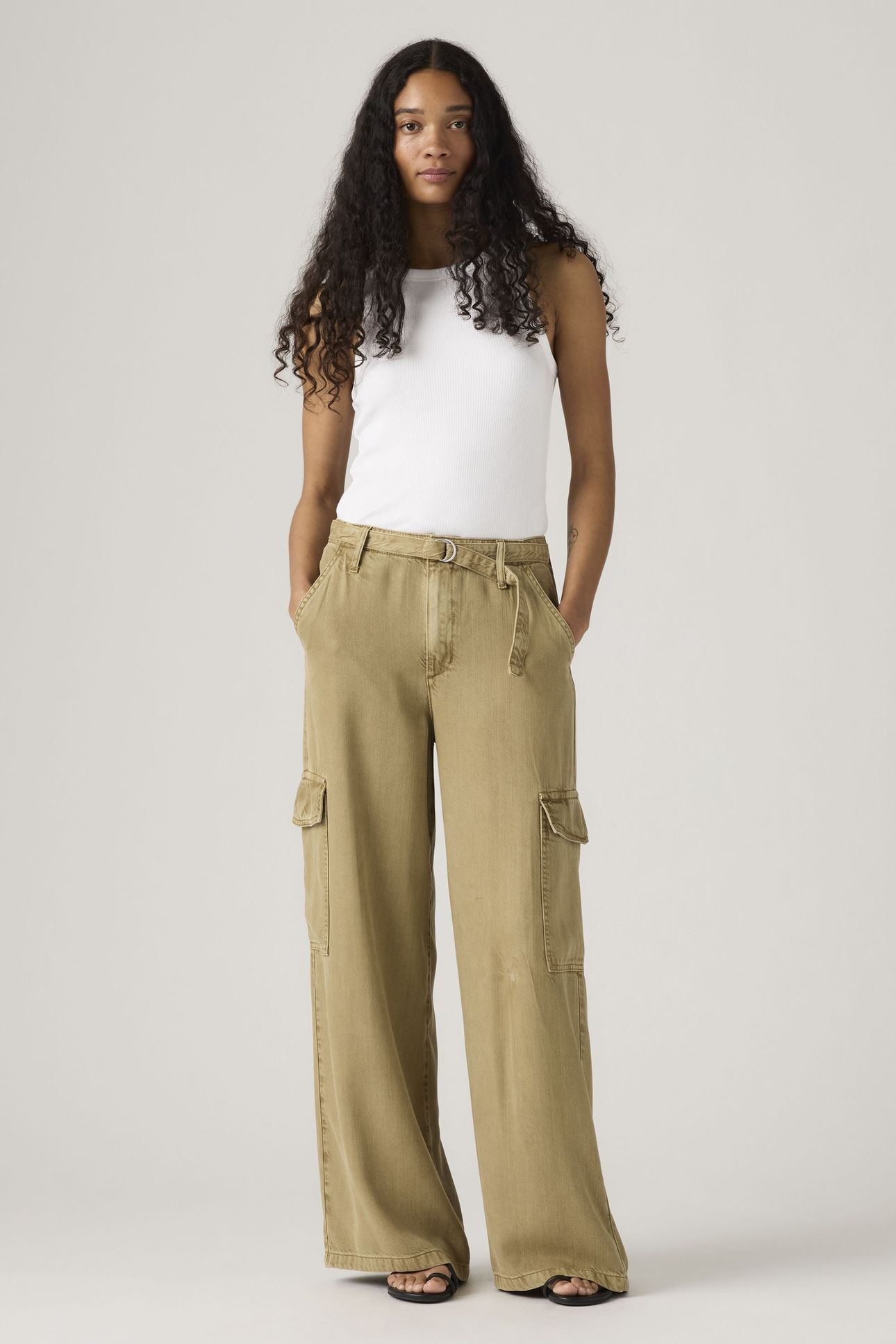 BAGGY DAD CARGO PANTS 1