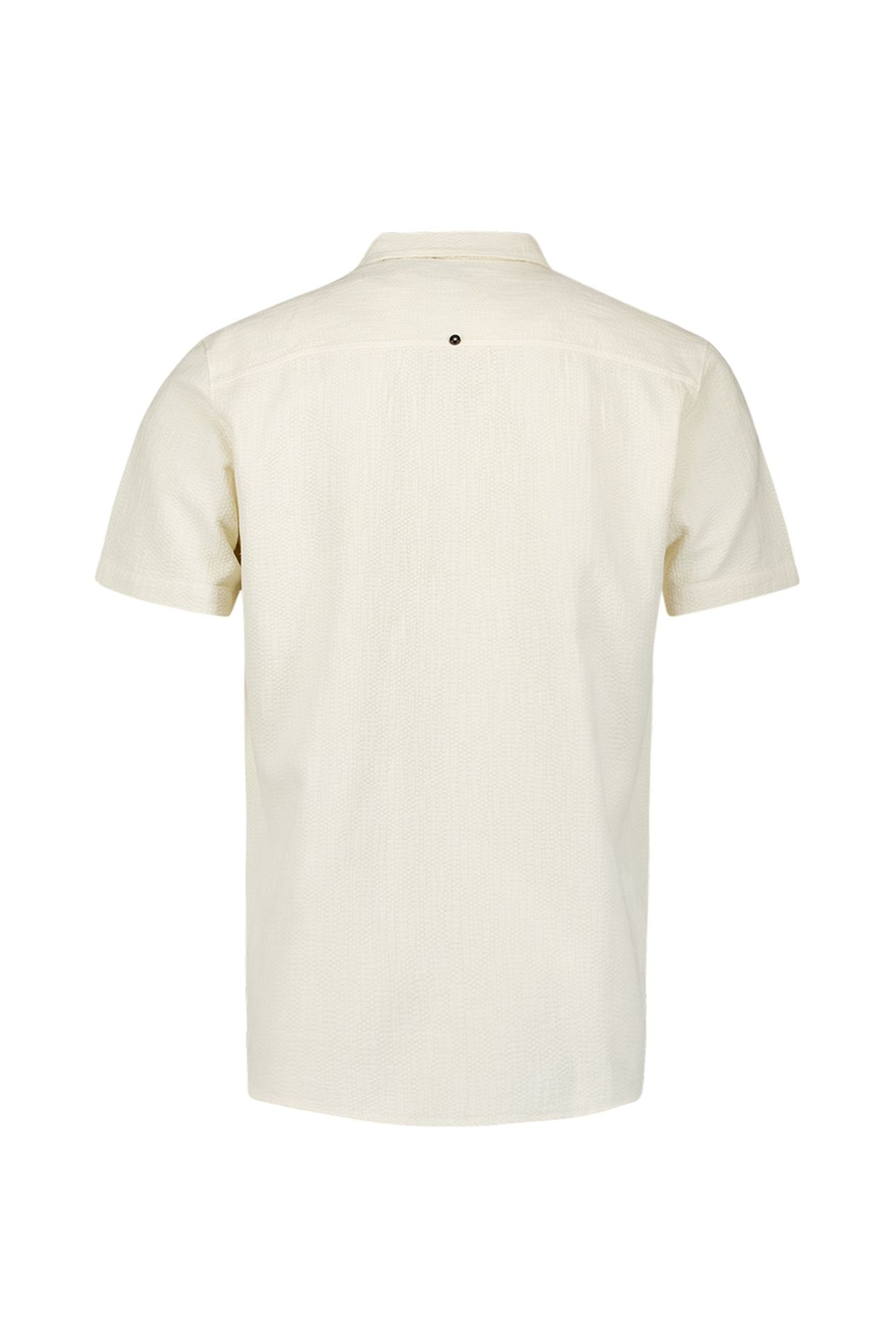 SHIRT SHORT SLEEVE REVERS COLLAR SOLID STRUCTURE CEMENT 5