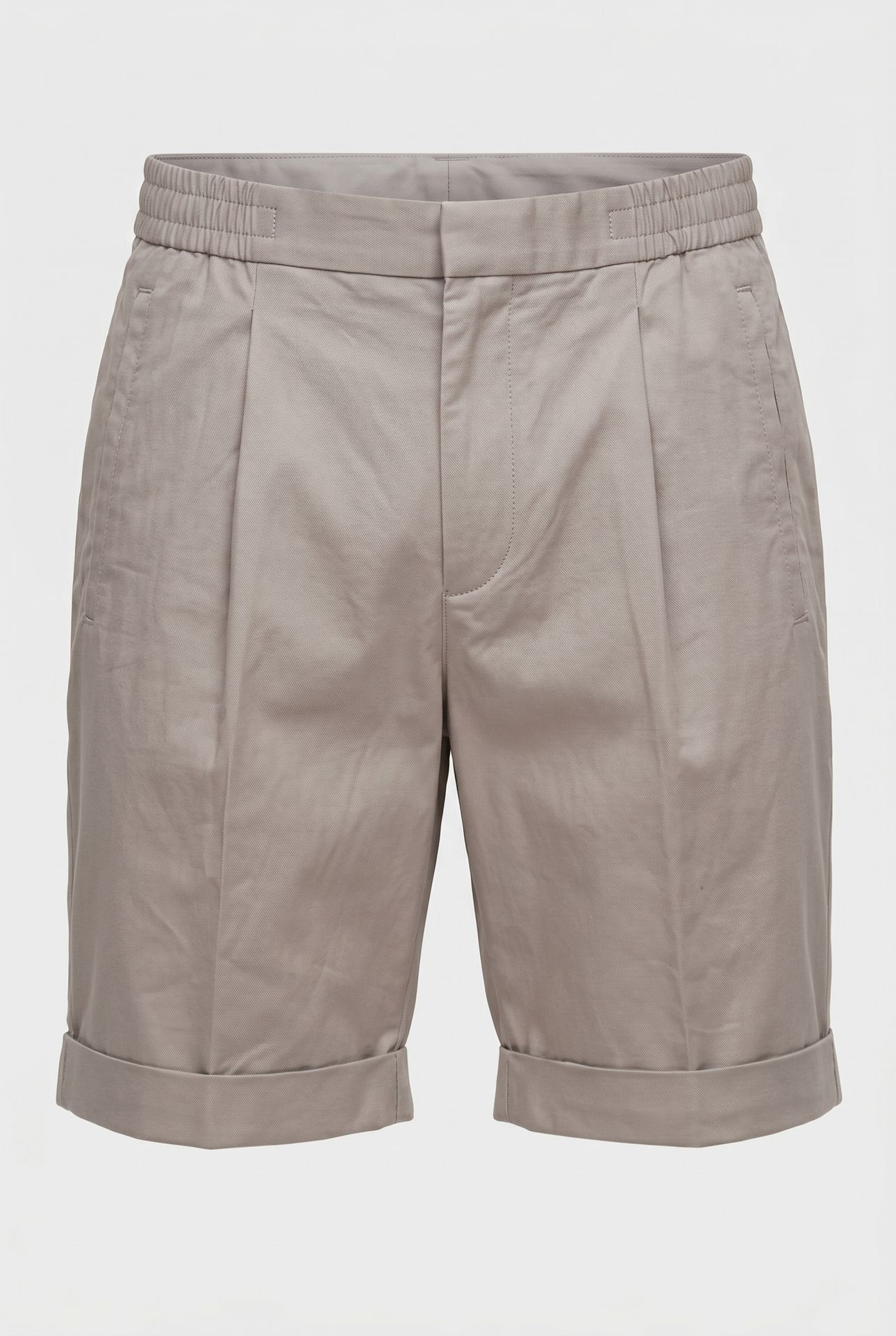 LINEN BLEND SHORT NEUTRAL 3