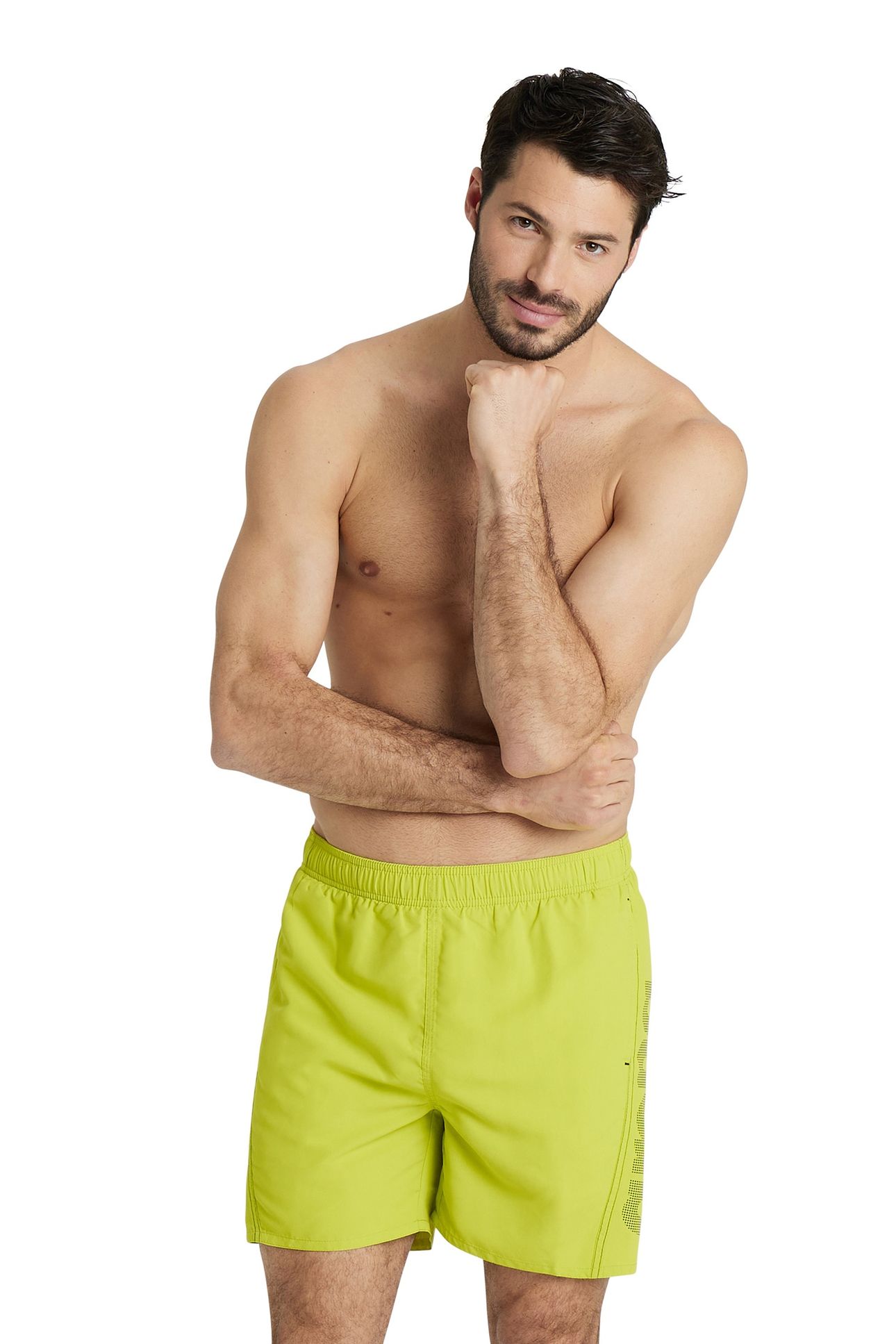 FUNDAMENTALS LOGO BOXER SOFT GREEN-NAVY 1