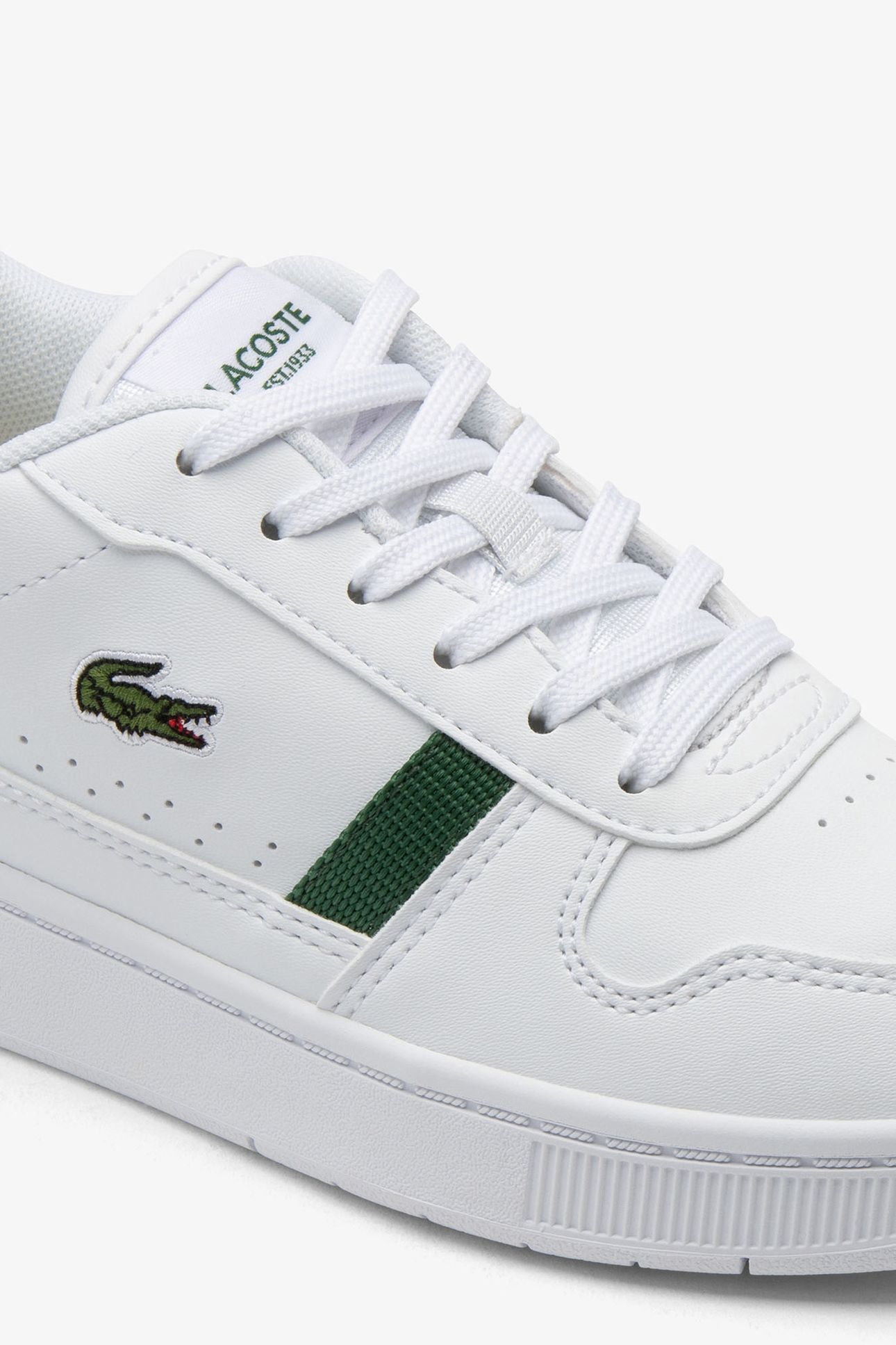 KIDS T-CLIP SET SNEAKER WHITE/DARK GREEN 4