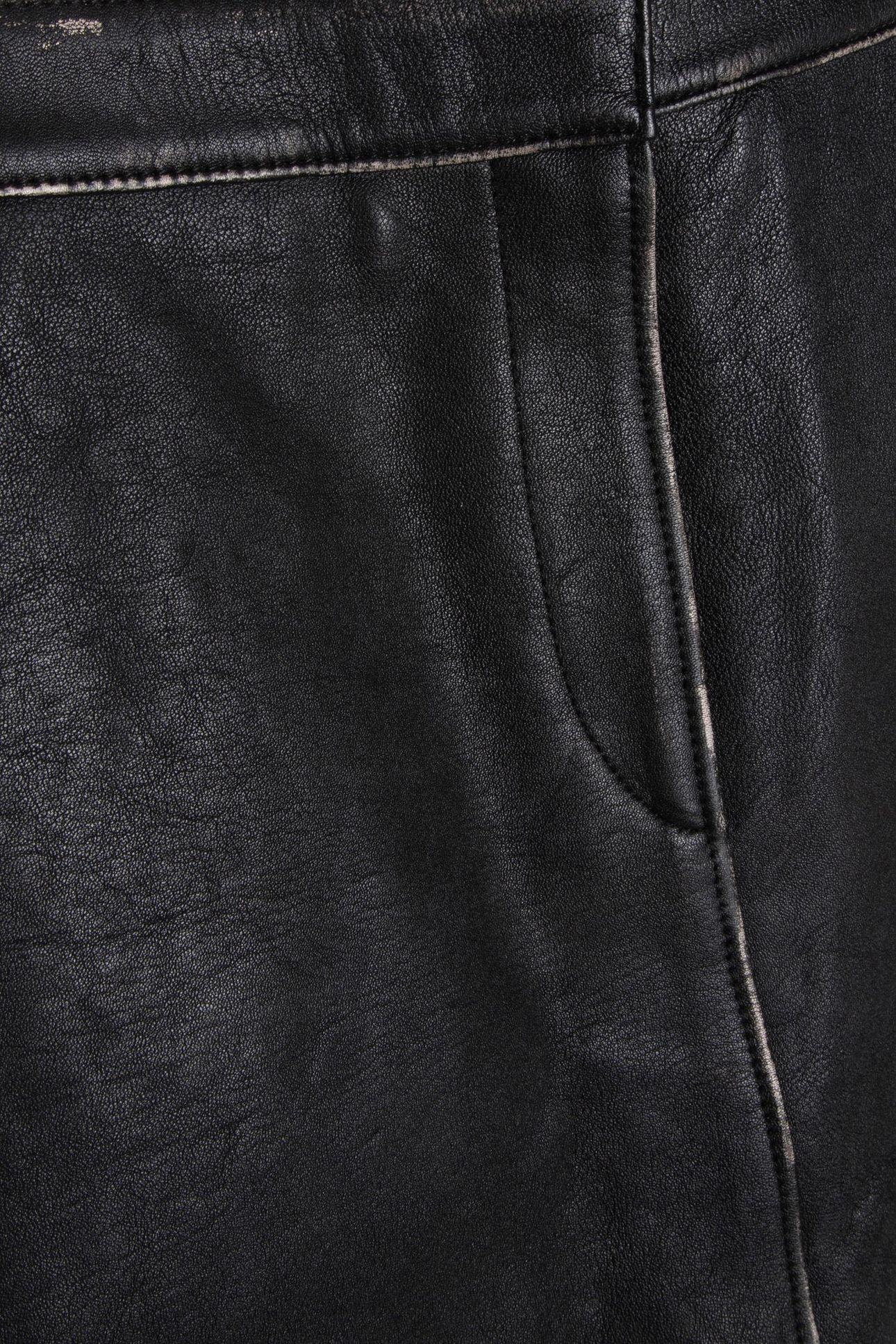 UNITY LEATHER SKIRT BLACK 6