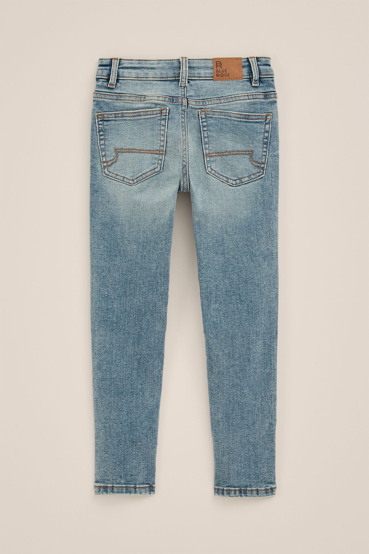 5-POCKET MID WAIST BLUE 4