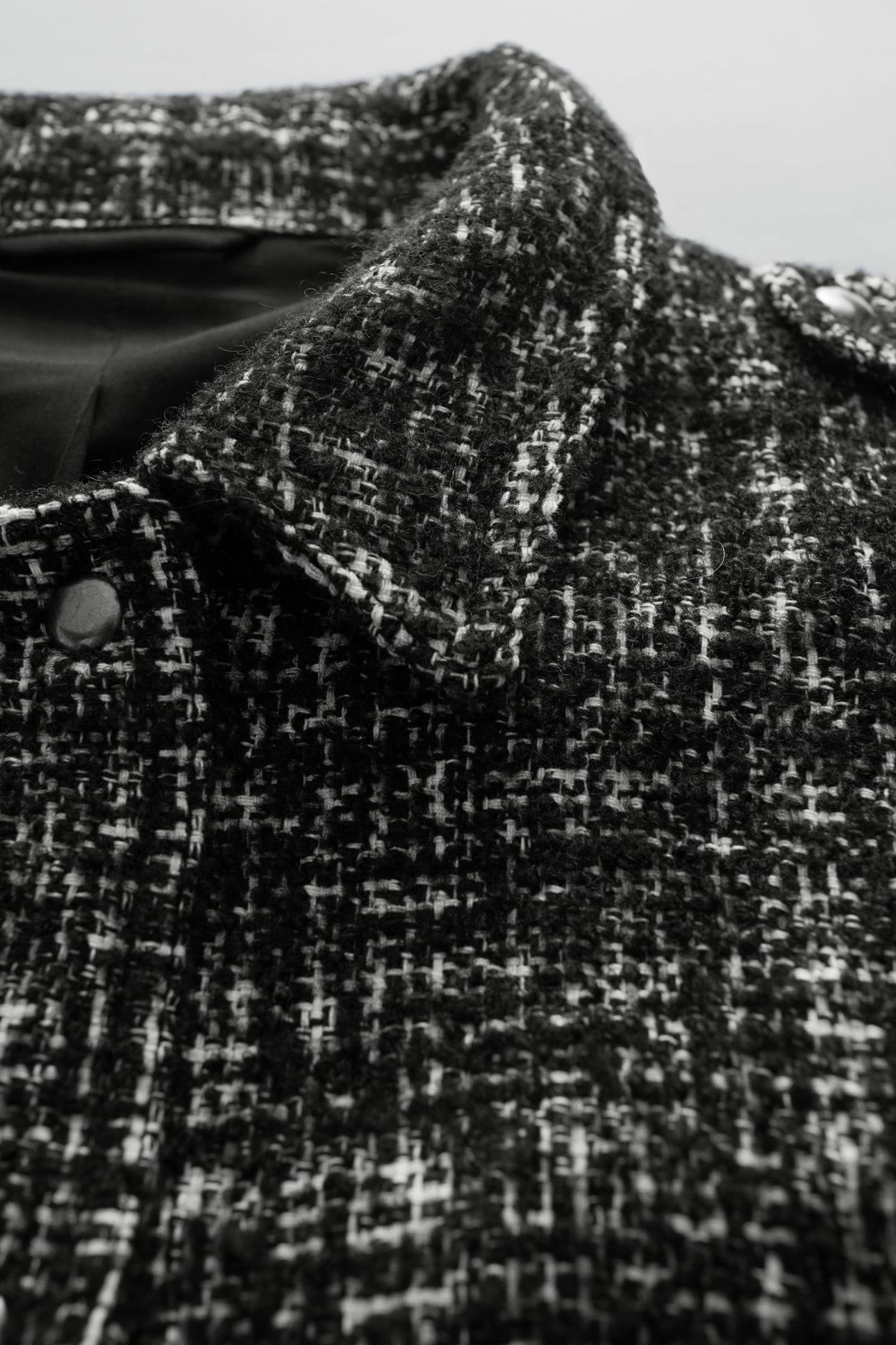 GABRIELLA TWEED JACKET BLACK 4