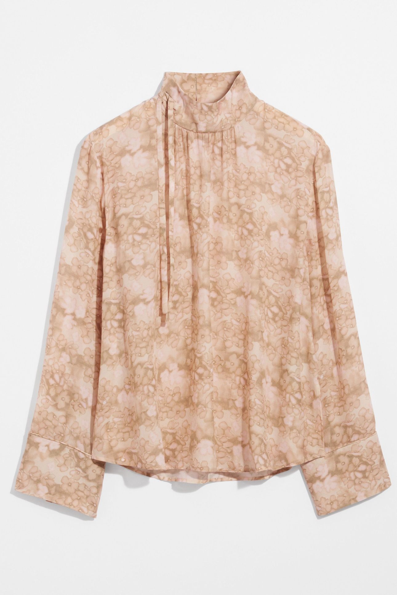 ZORA SILK BLOUSE ORANGE 3