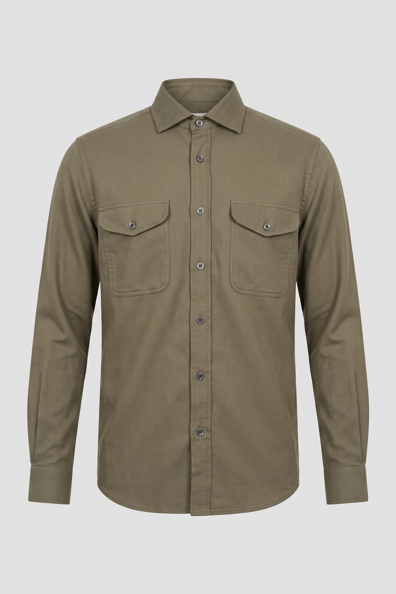 OE HUGO-TEXTURED OVERSHIR SAGE 3