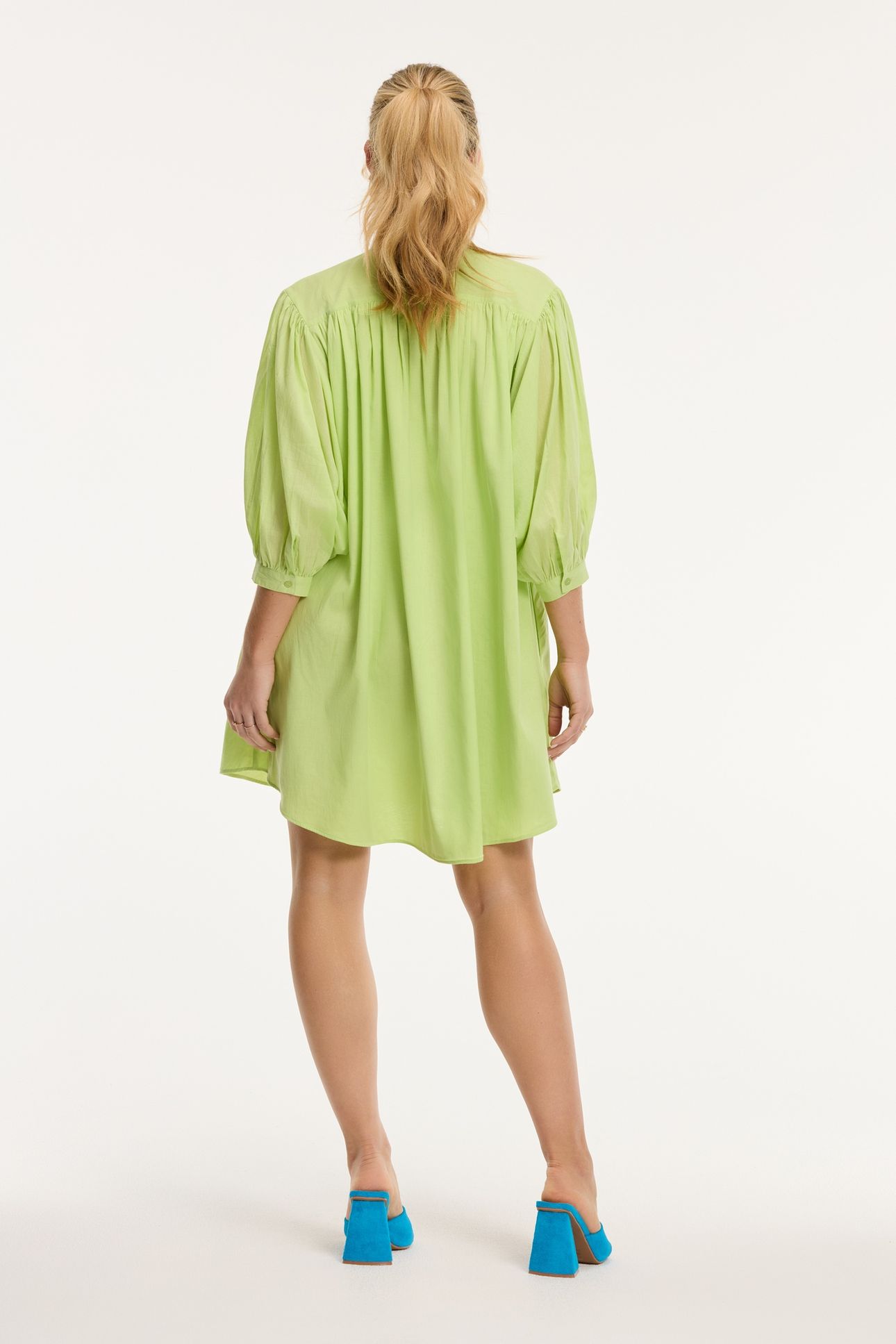 JAYDI DRESS LIME GREEN 5