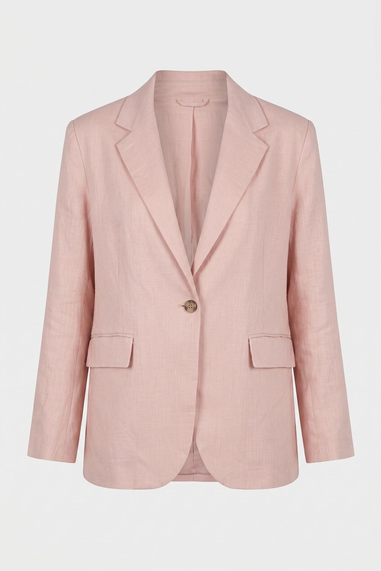 ILONA LINNEN BLAZER ORANGE 4